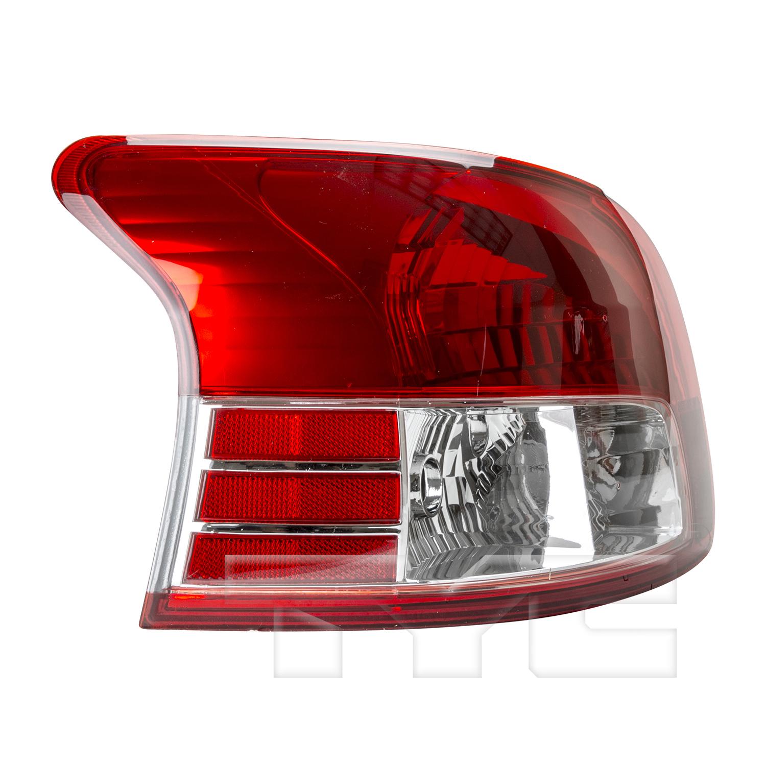 TYC 116234911 Tail Light Assembly product image 3 of 6