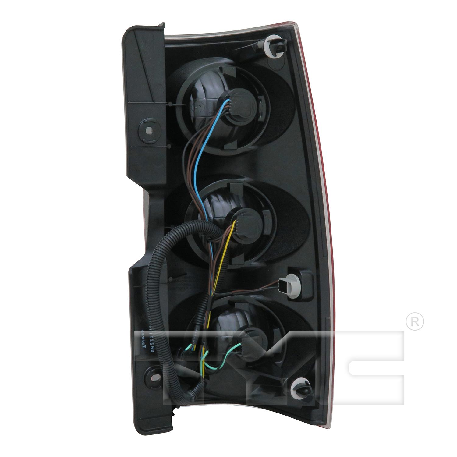 TYC 116240009 Tail Light Assembly product image 2 of 6