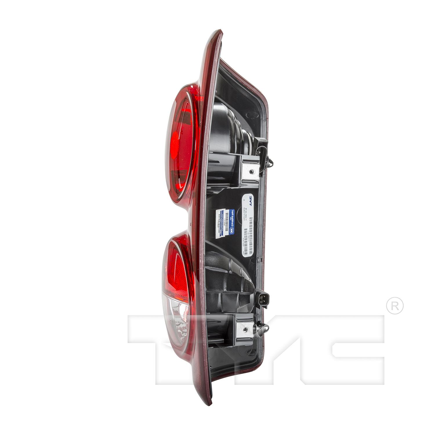 TYC 116242009 Tail Light Assembly product image 4 of 8