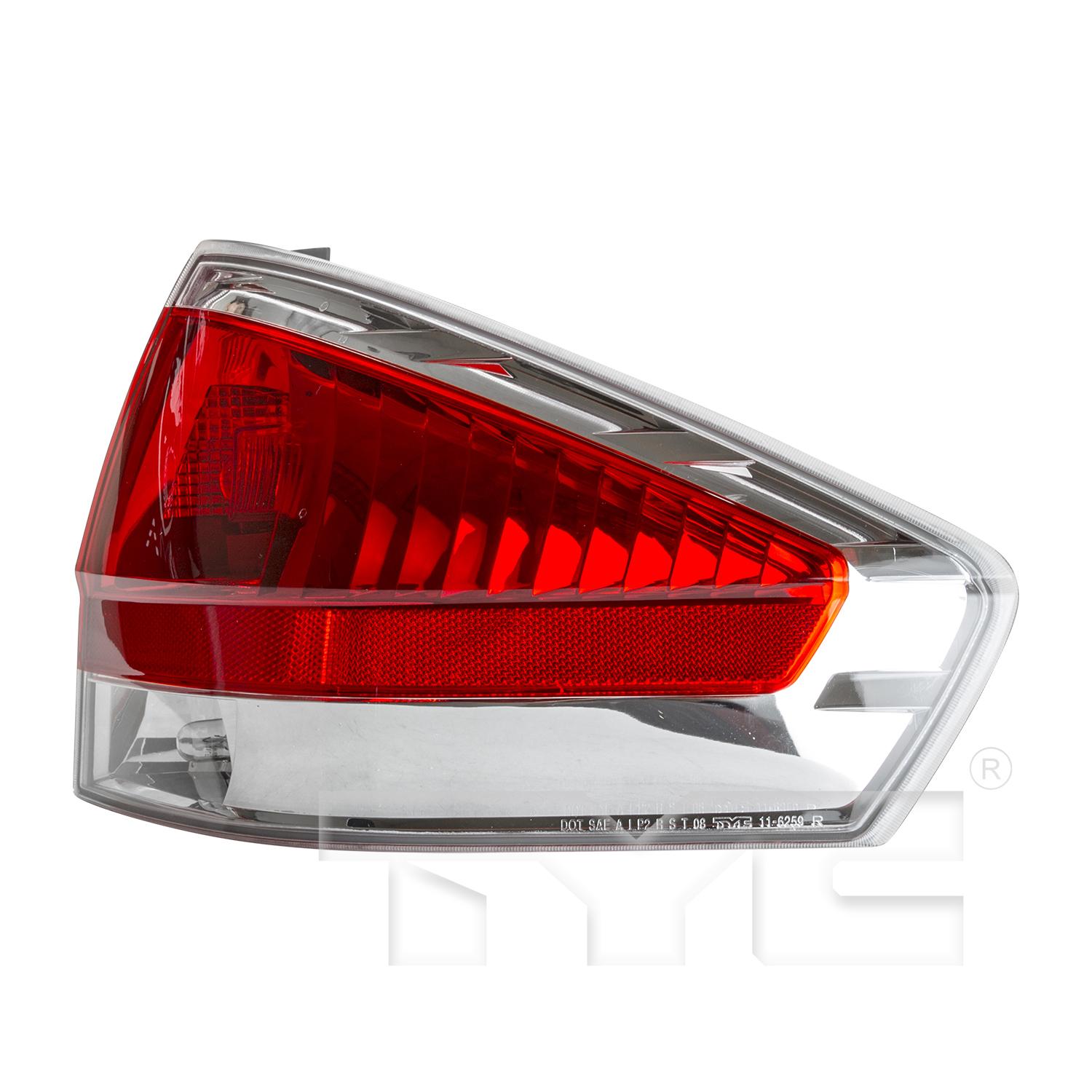 TYC 11625900 Tail Light Assembly product image 3 of 6