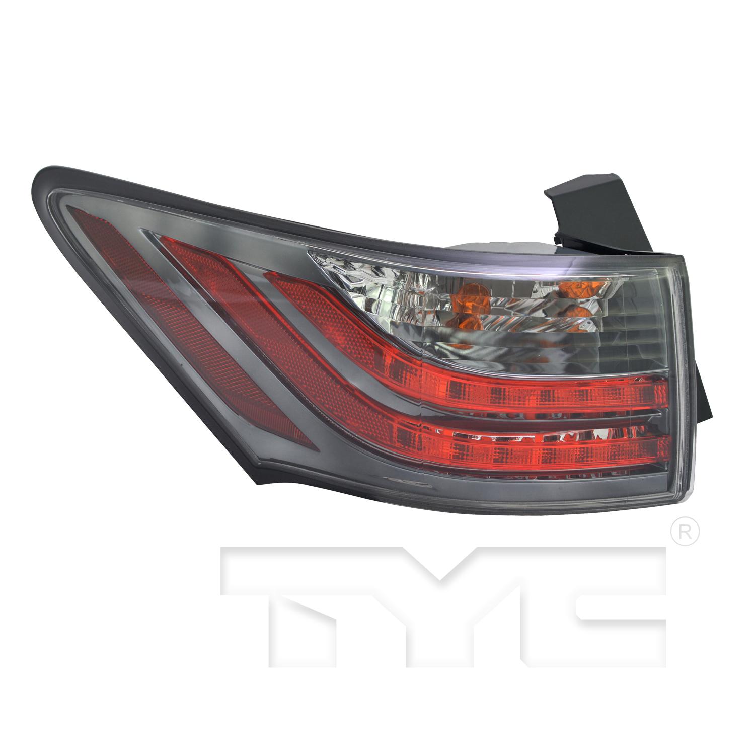 TYC 11627000 - Tail Light Assembly TYC 11627000 Tail Light Assembly product image 1 of 2