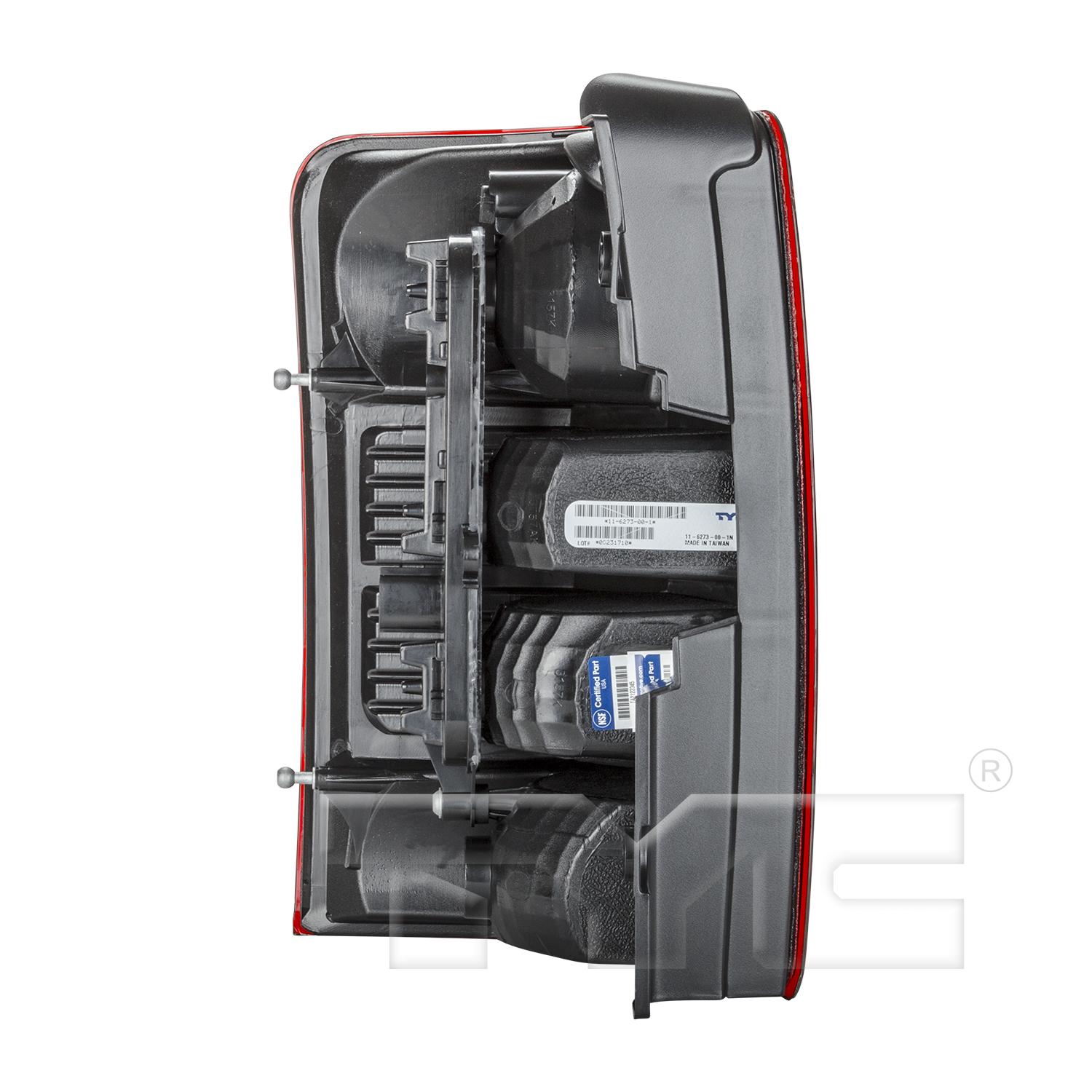 TYC 116273009 Tail Light Assembly product image 4 of 6