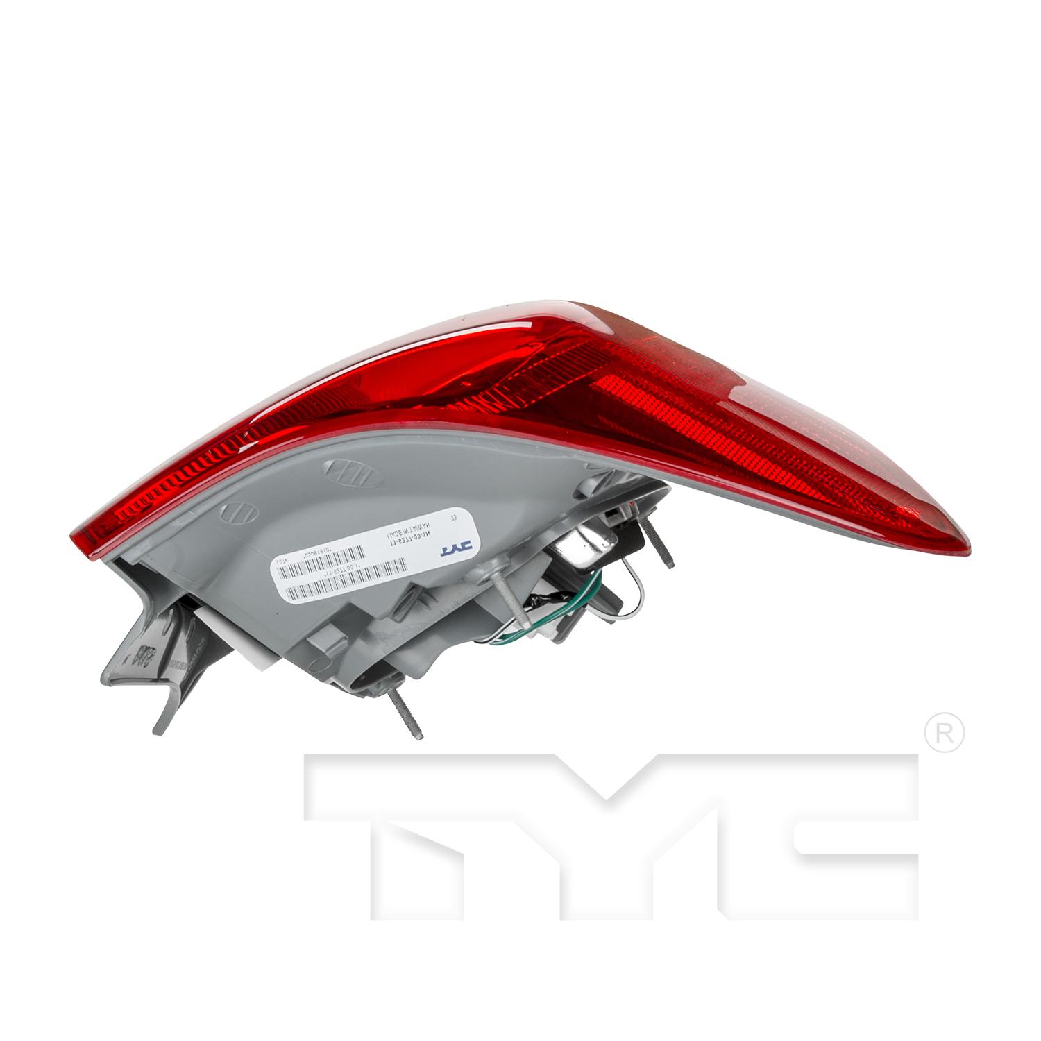 TYC 11627800 Tail Light Assembly product image 5 of 6