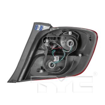 TYC 11628600 Tail Light Assembly product image 2 of 6