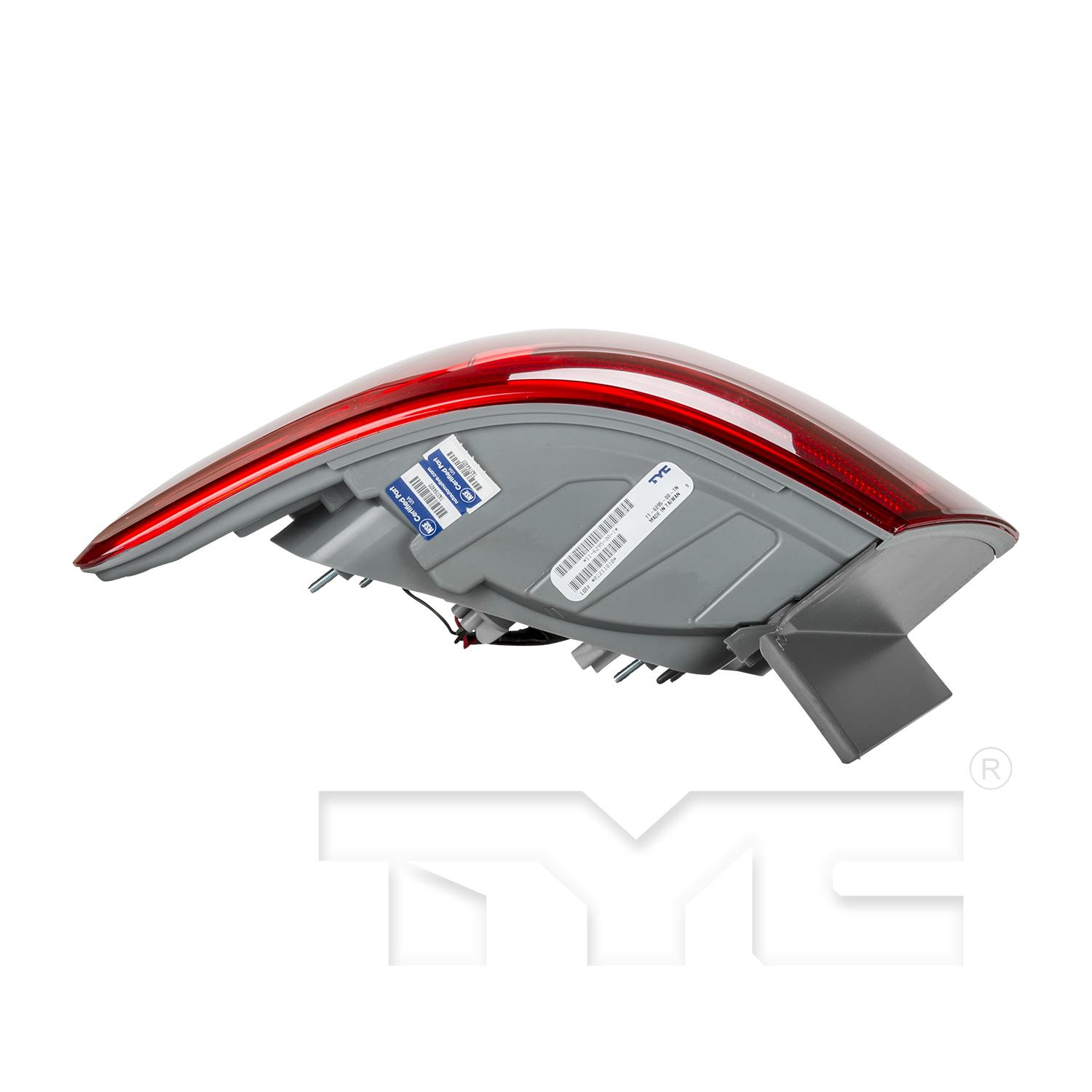 TYC 11629500 Tail Light Assembly product image 5 of 6