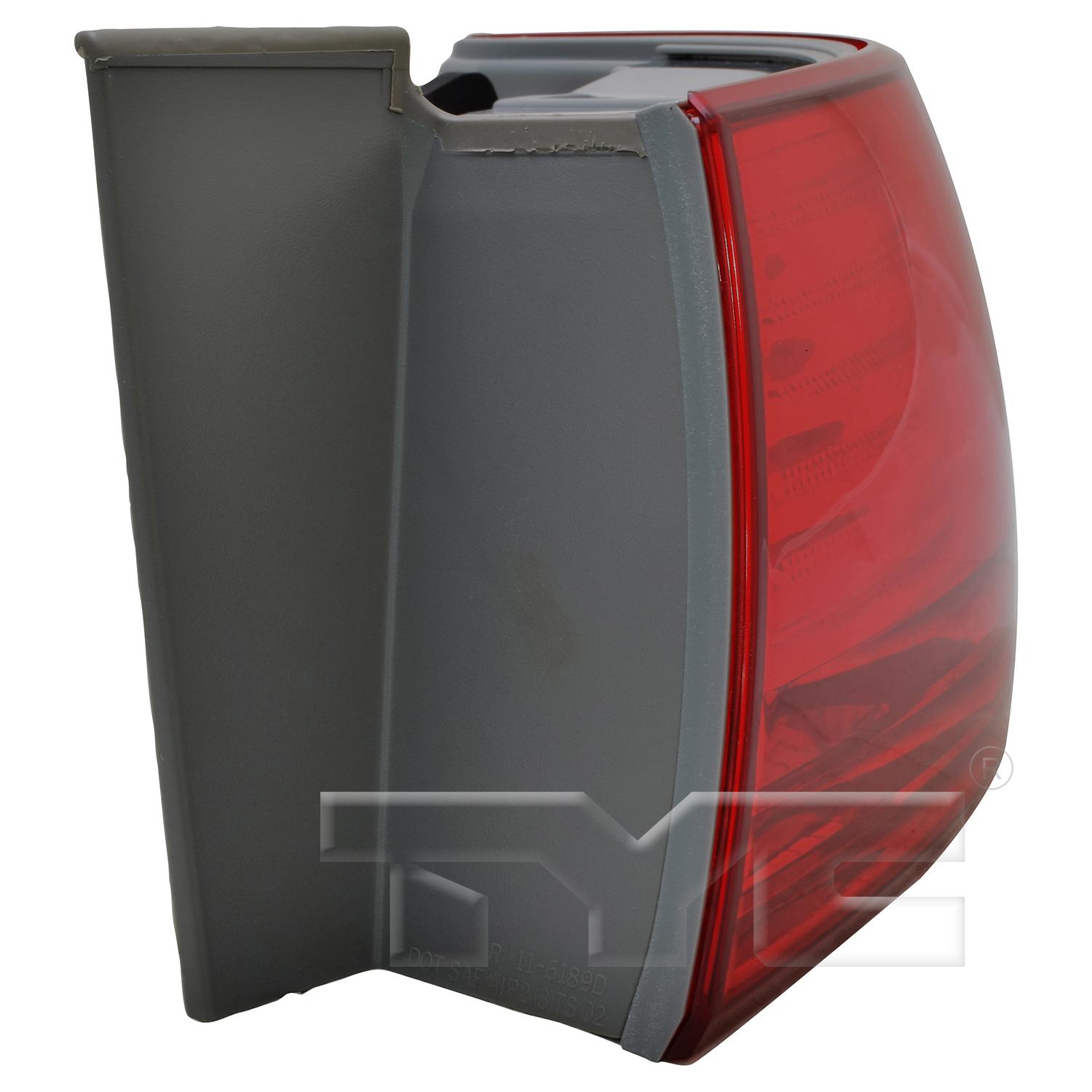TYC 116295009 Tail Light Assembly product image 3 of 6