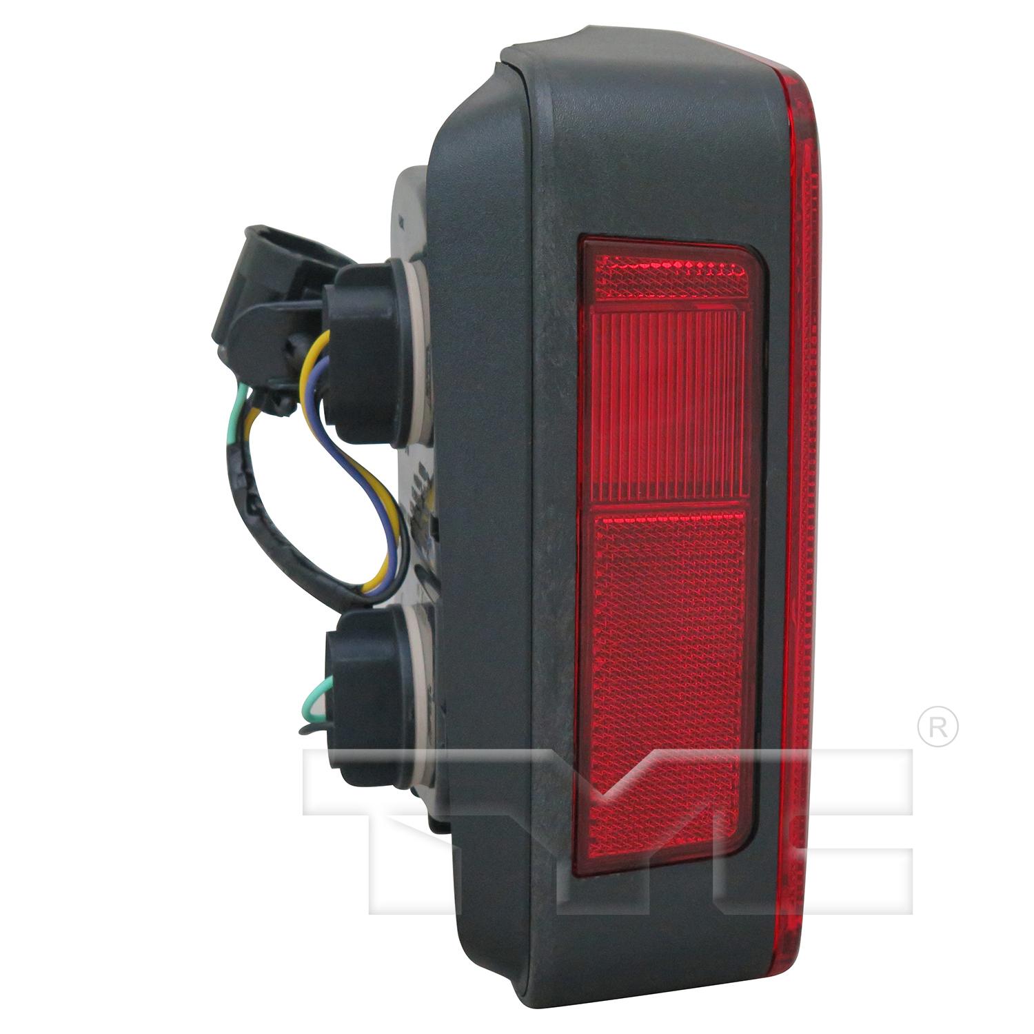 TYC 116300009 Tail Light Assembly product image 4 of 6