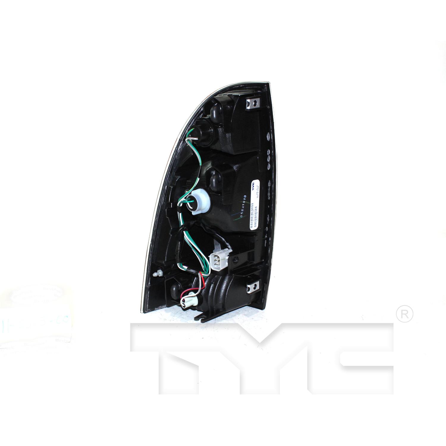TYC 11630500 Tail Light Assembly product image 2 of 2