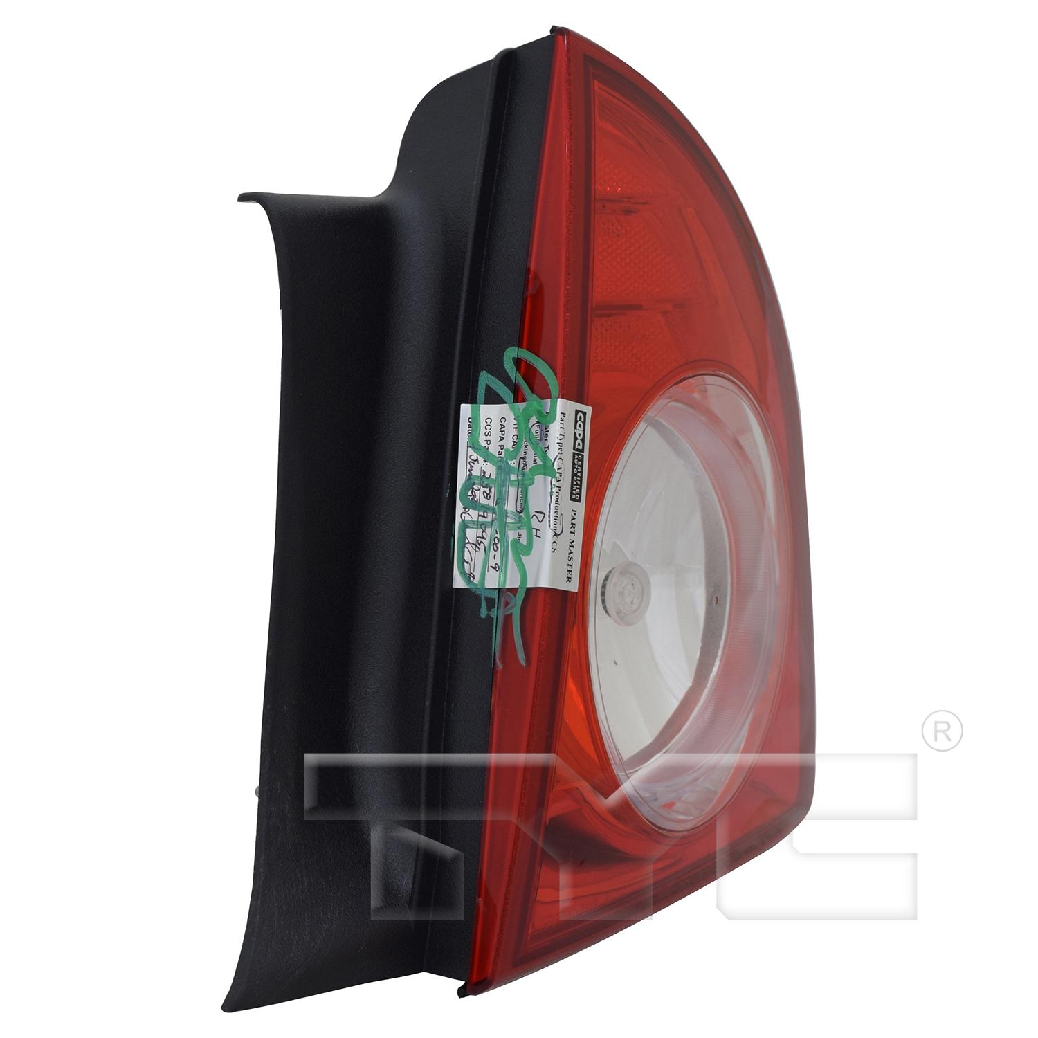 TYC 116313009 Tail Light Assembly product image 3 of 6