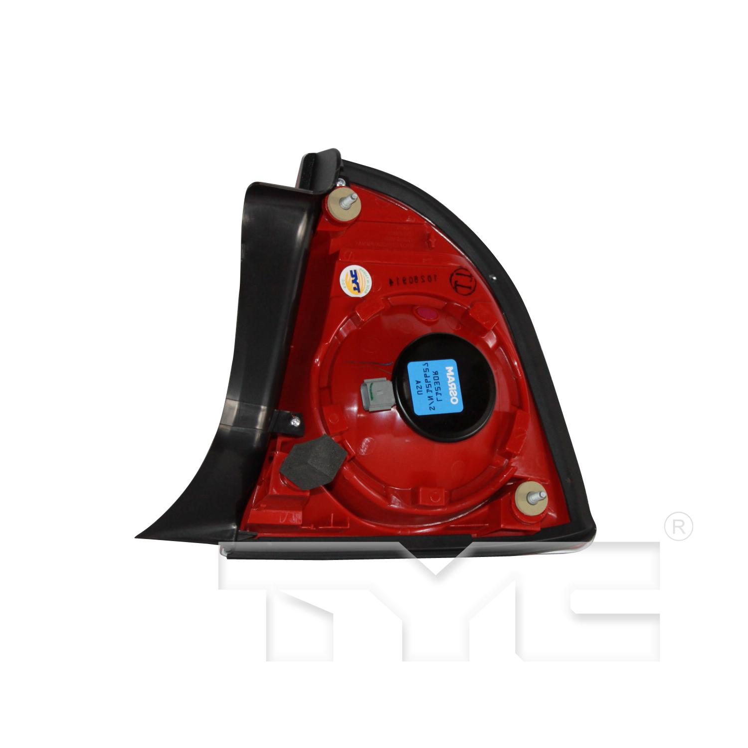 TYC 11631400 Tail Light Assembly product image 2 of 6