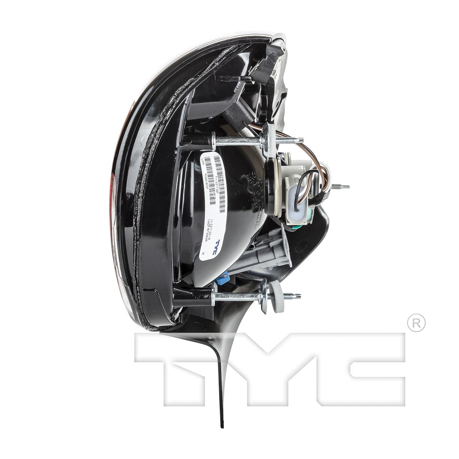 TYC 11631700 Tail Light Assembly product image 4 of 8