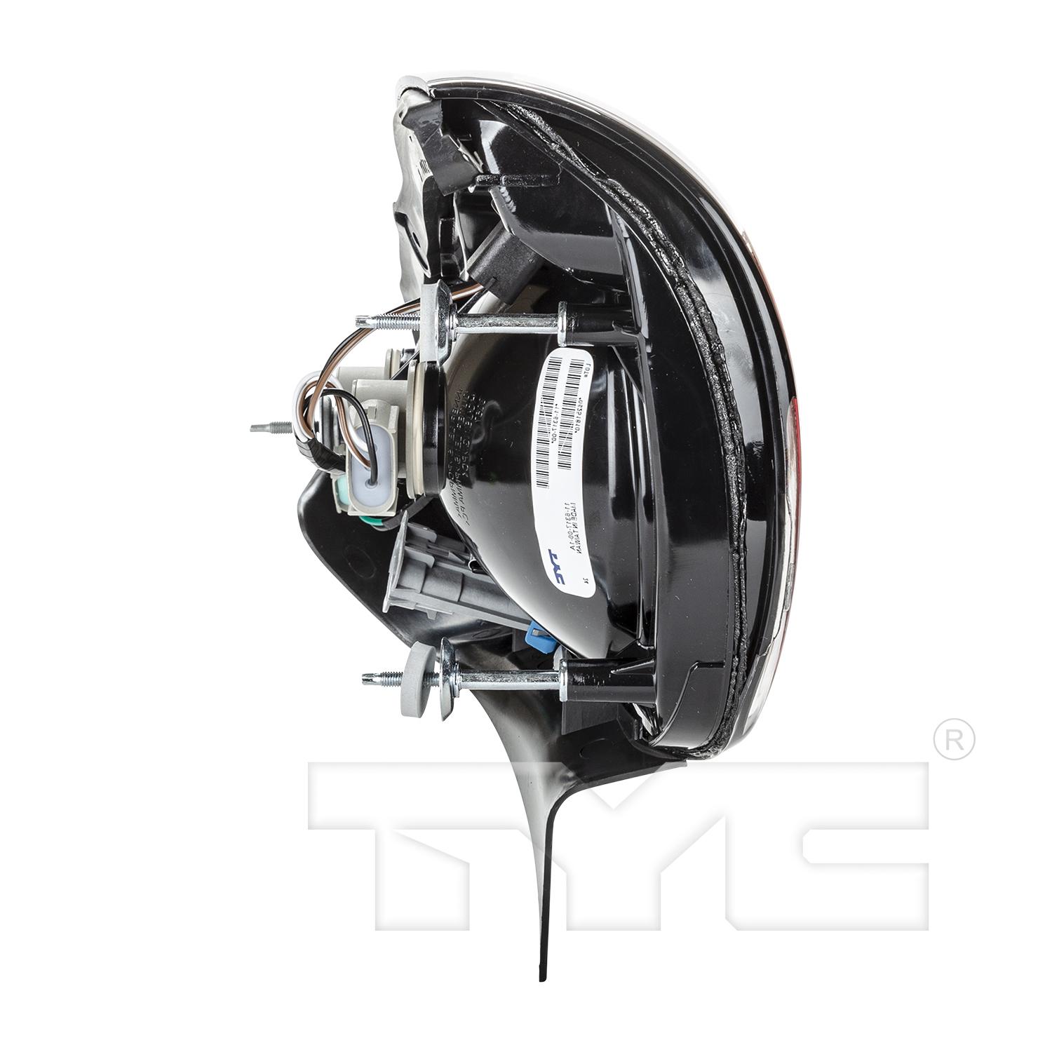 TYC 11631800 Tail Light Assembly product image 4 of 8