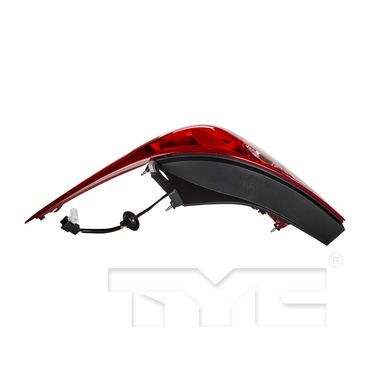 TYC 11632100 Tail Light Assembly product image 5 of 6