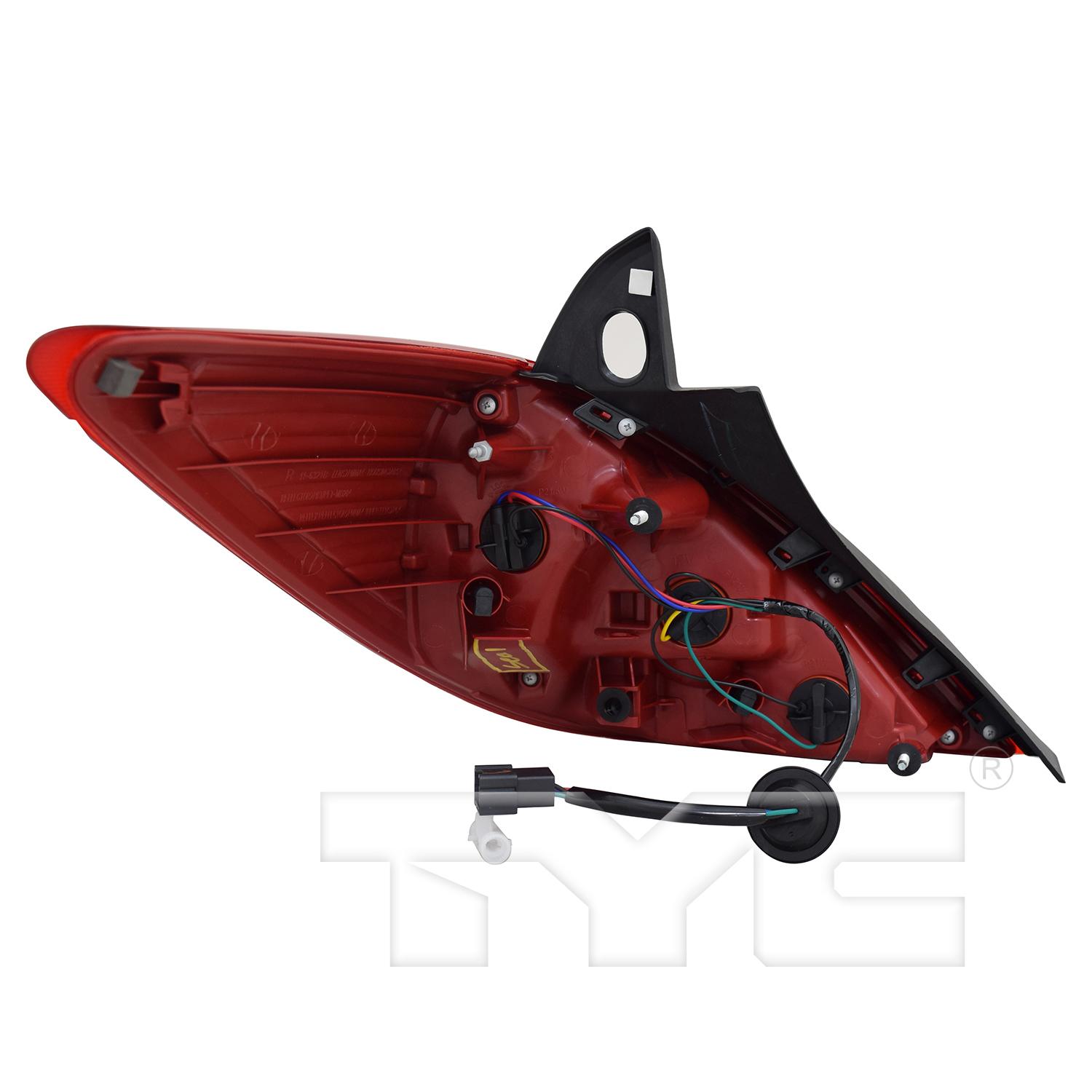 TYC 116321009 Tail Light Assembly product image 2 of 6