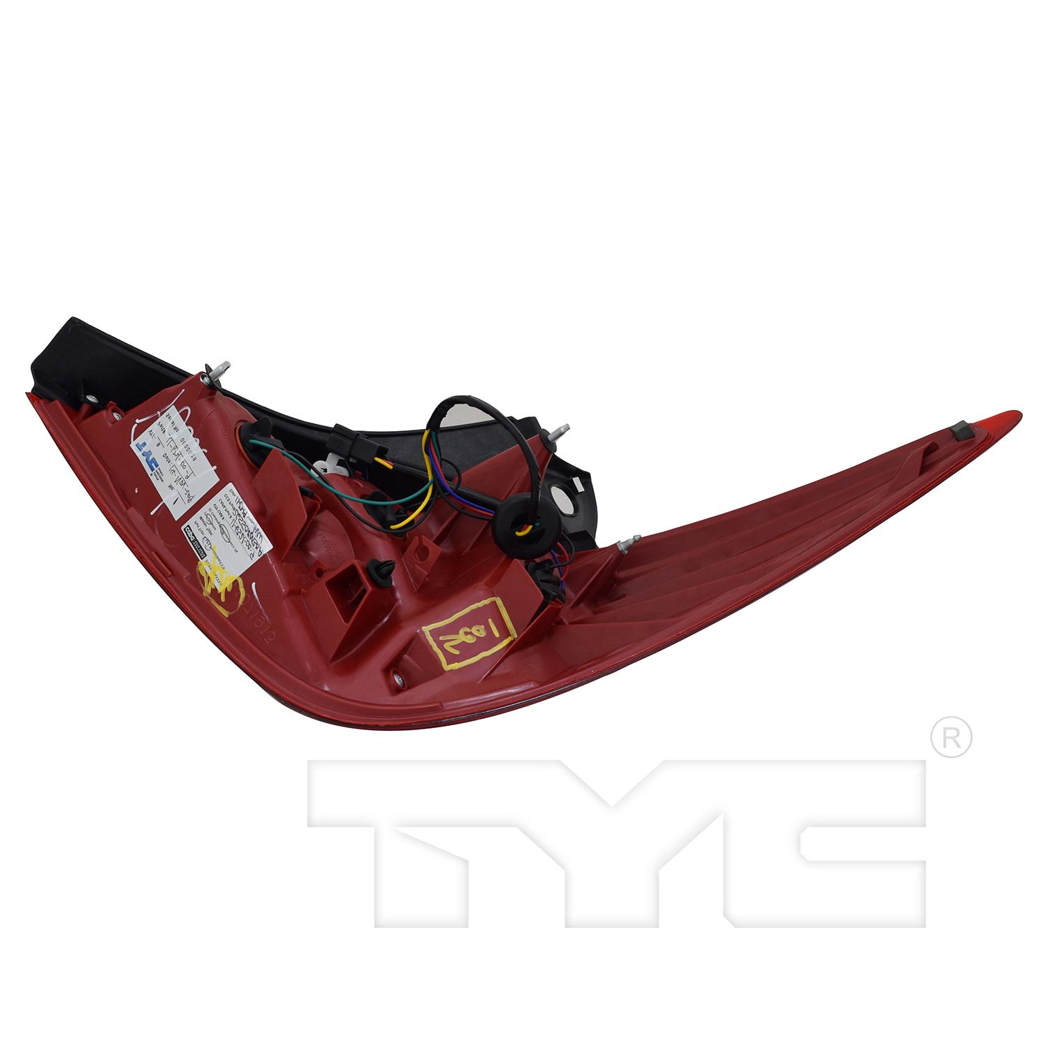 TYC 116322009 Tail Light Assembly product image 6 of 6