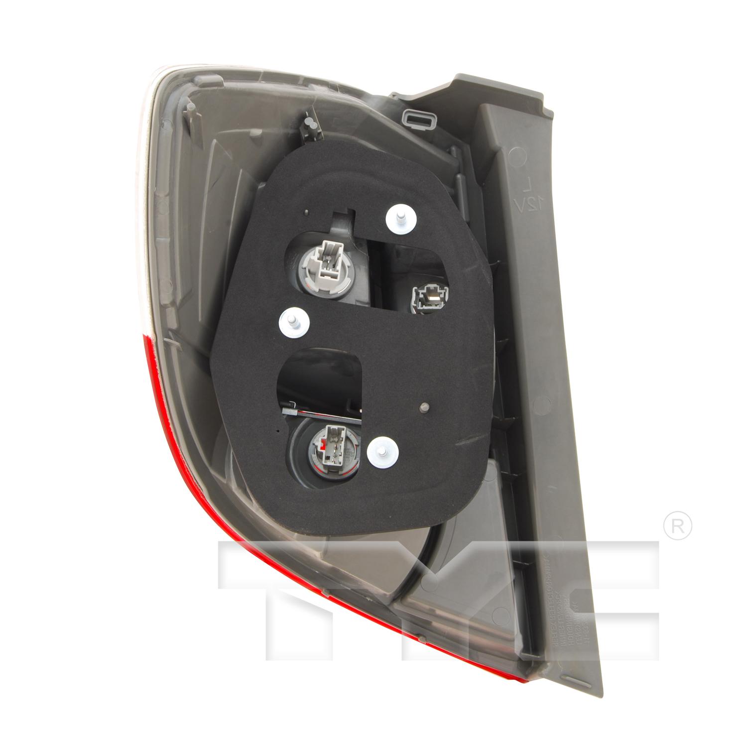 TYC 11632500 Tail Light Assembly product image 2 of 6