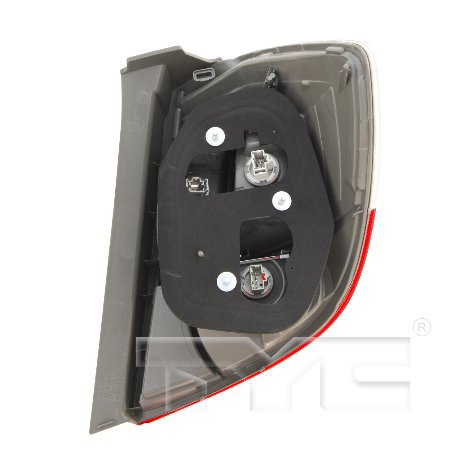 TYC 11632600 - Tail Light Assembly TYC 11632600 Tail Light Assembly product image 4 of 8