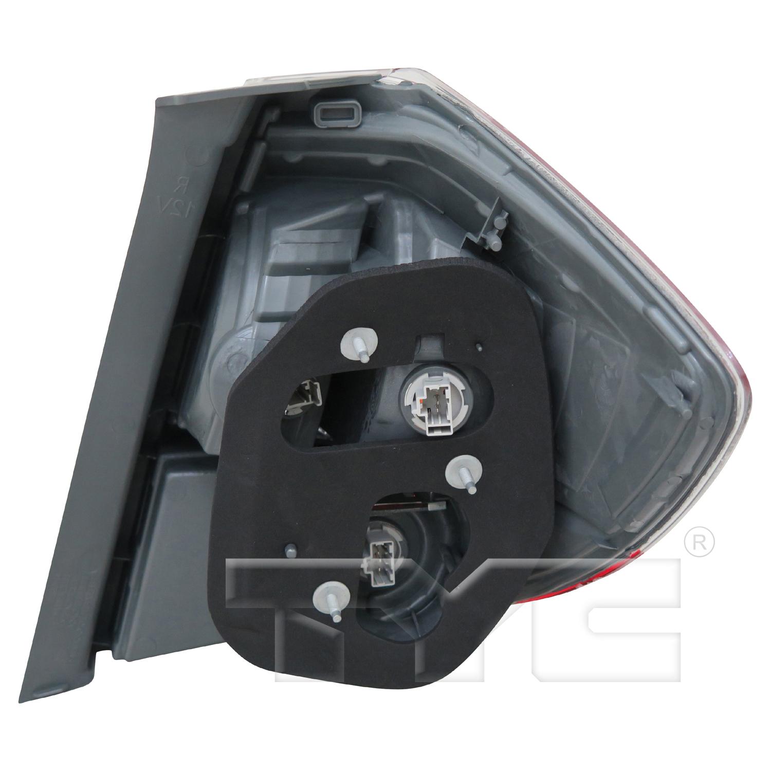 TYC 116326009 Tail Light Assembly product image 2 of 6