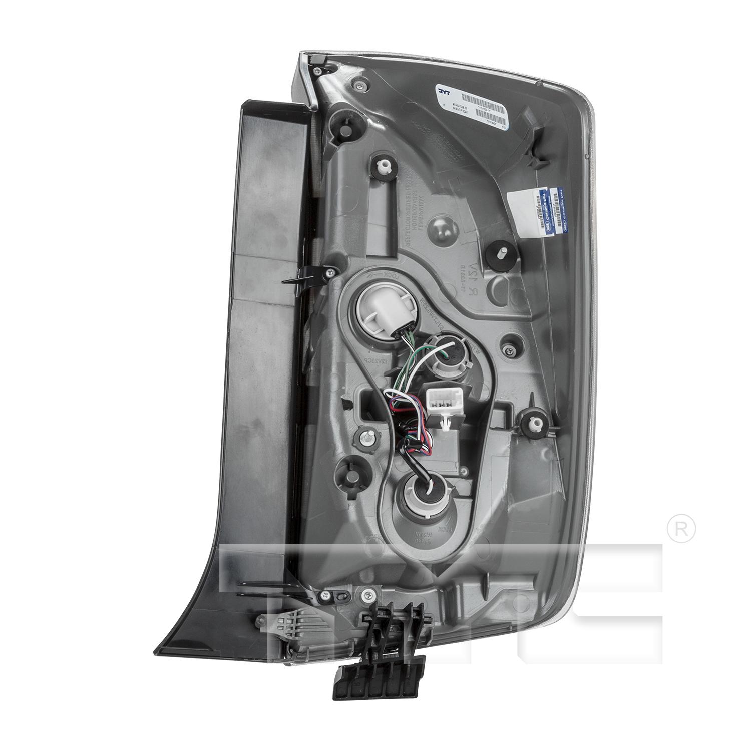 TYC 116332019 Tail Light Assembly product image 2 of 6
