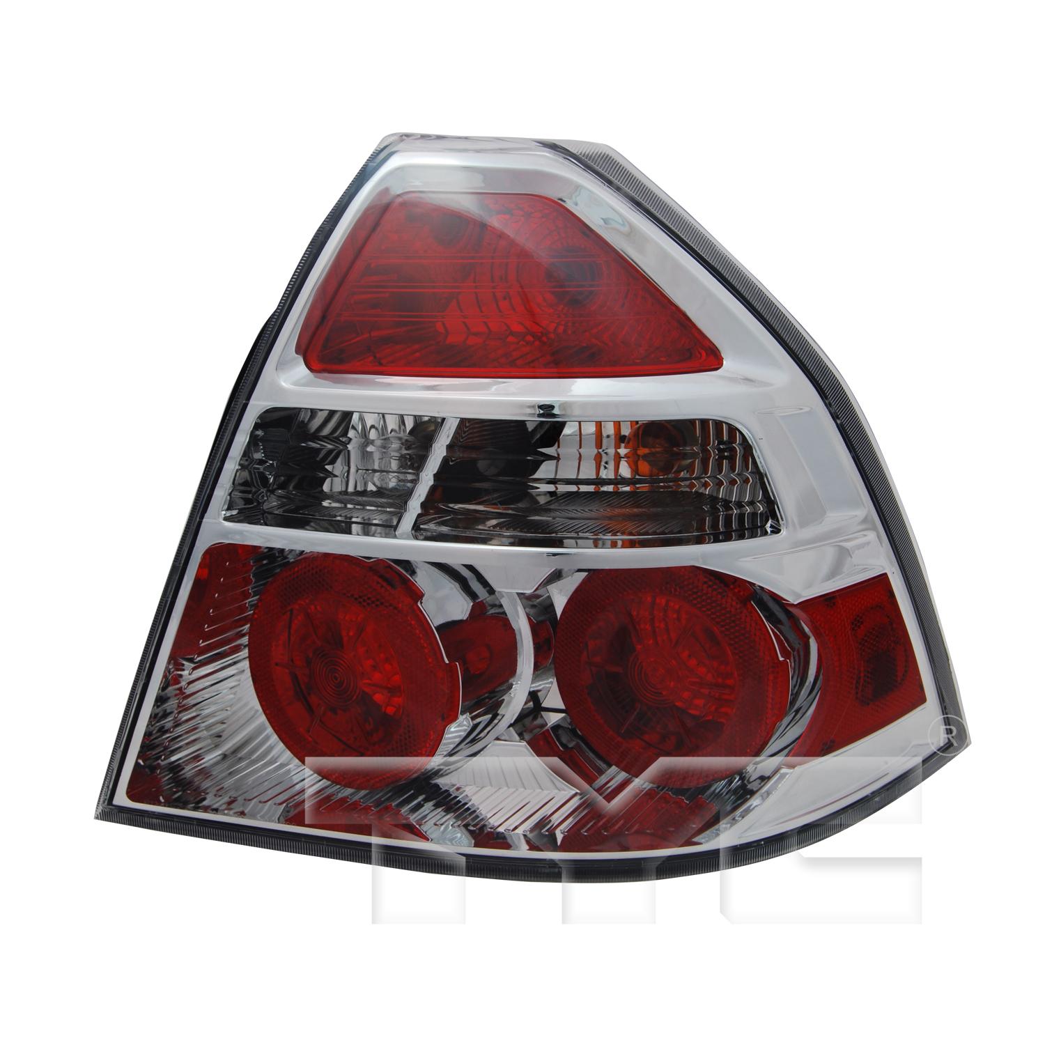 TYC 116334909 Tail Light Assembly product image 1 of 2