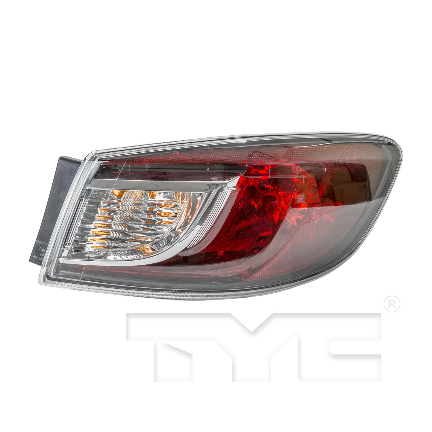 TYC 11633900 Tail Light Assembly product image 1 of 6