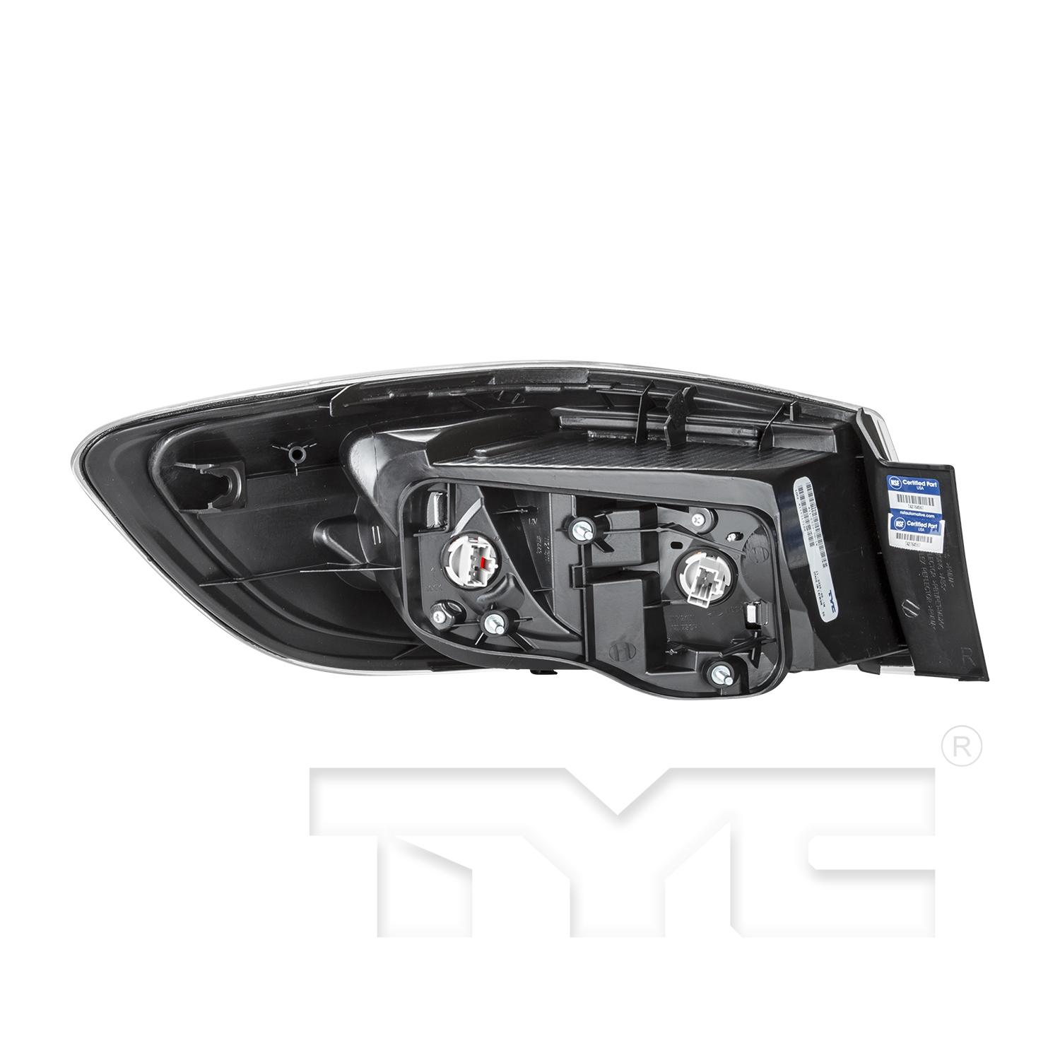 TYC 11633900 Tail Light Assembly product image 2 of 6