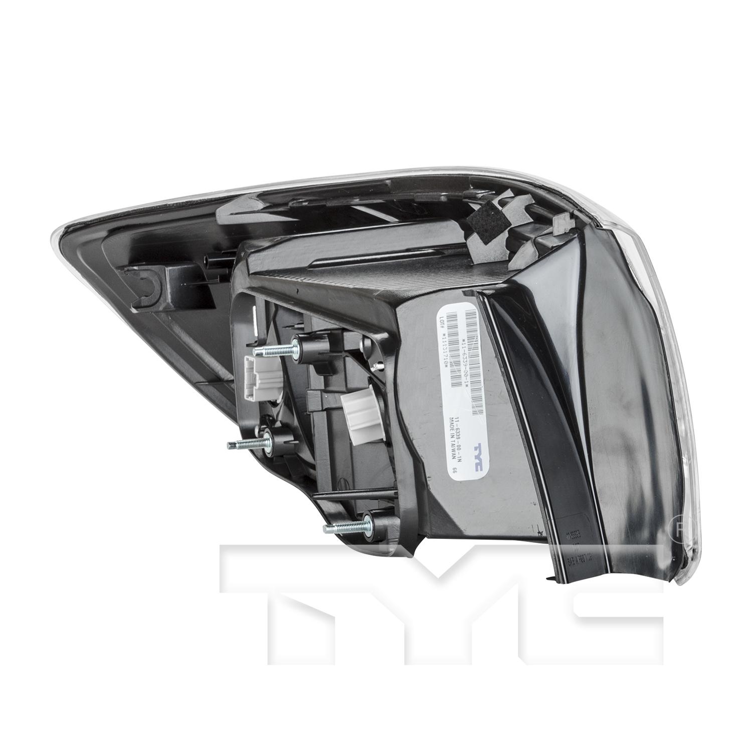 TYC 11633900 Tail Light Assembly product image 4 of 6