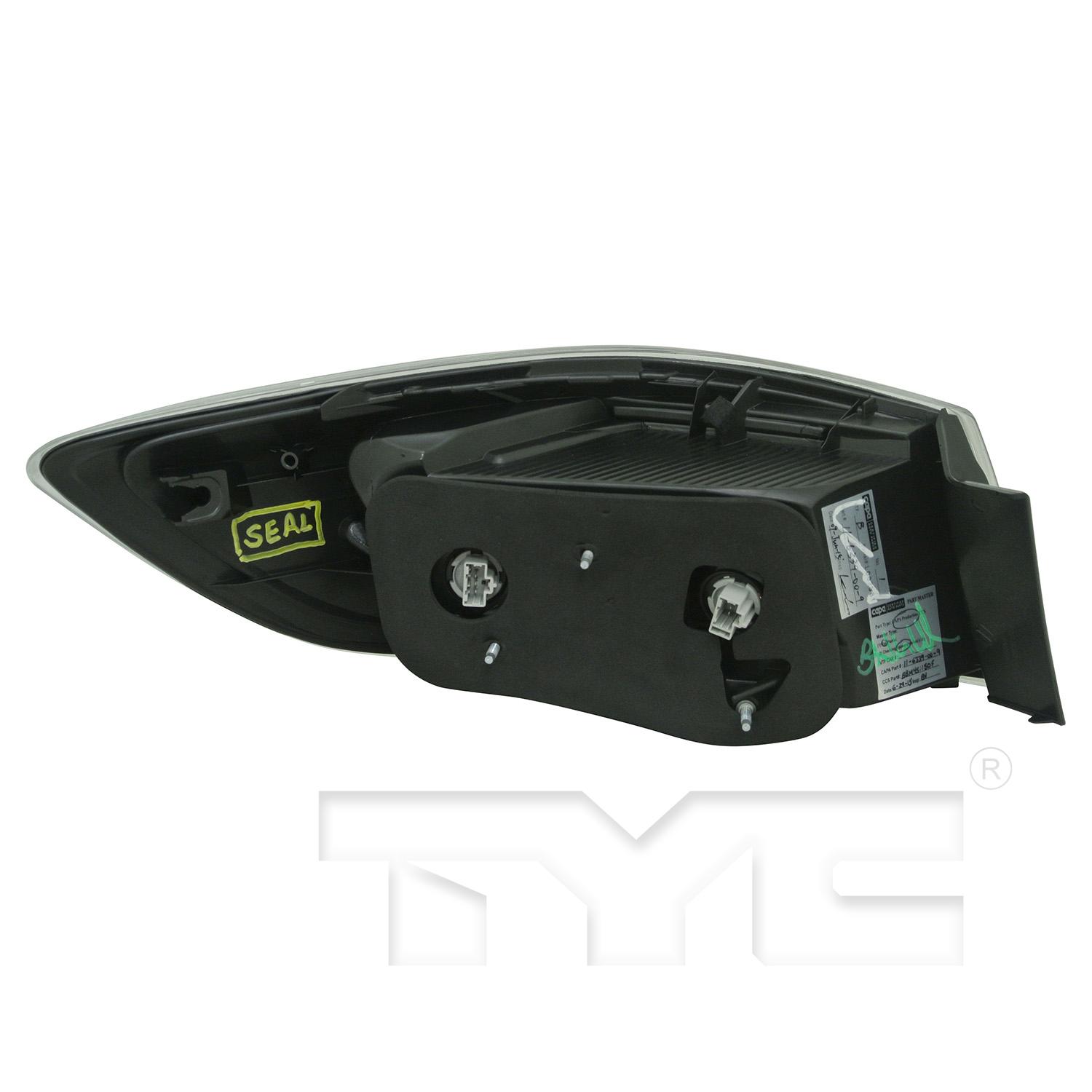 TYC 116339009 Tail Light Assembly product image 2 of 6
