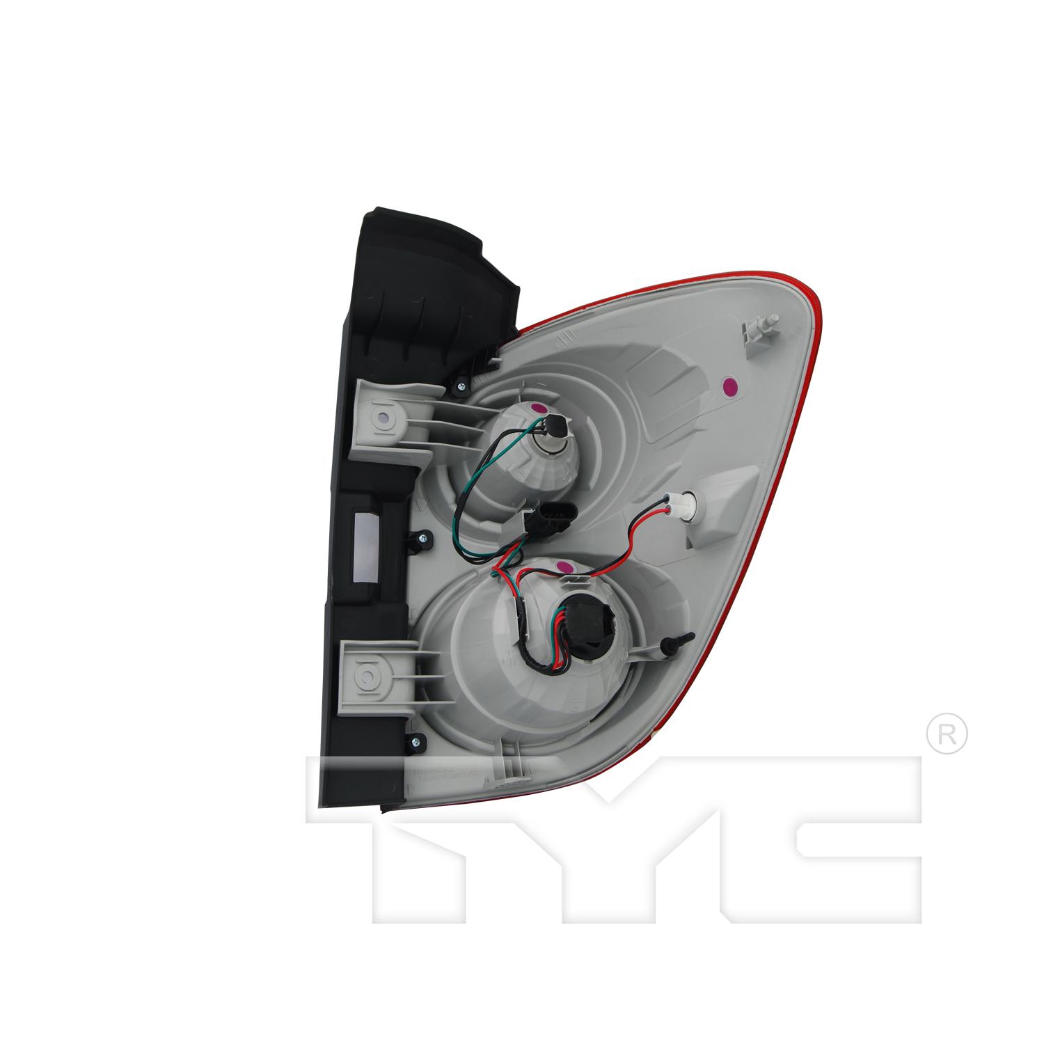TYC 11634400 Tail Light Assembly product image 2 of 2