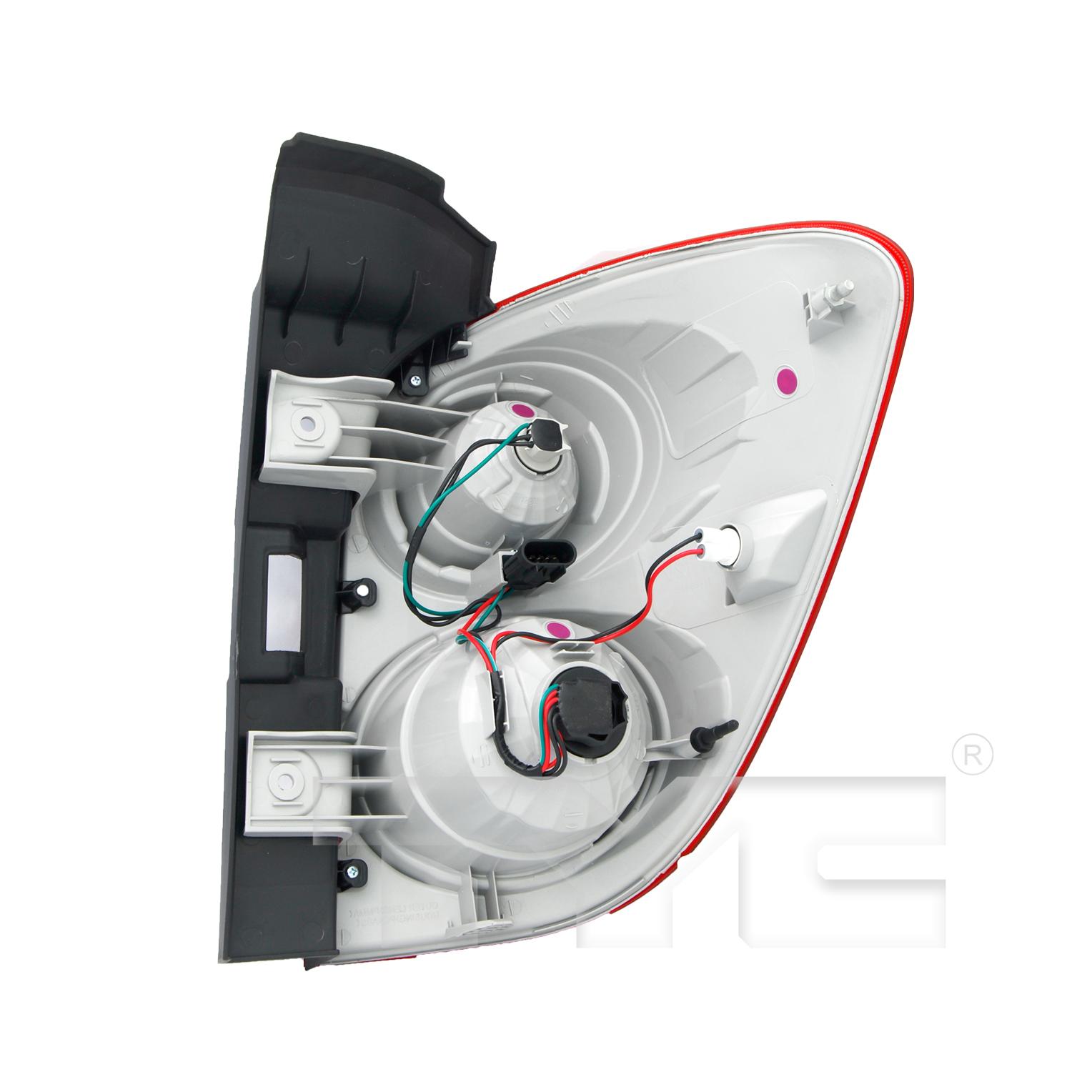 TYC 116344009 Tail Light Assembly product image 2 of 2