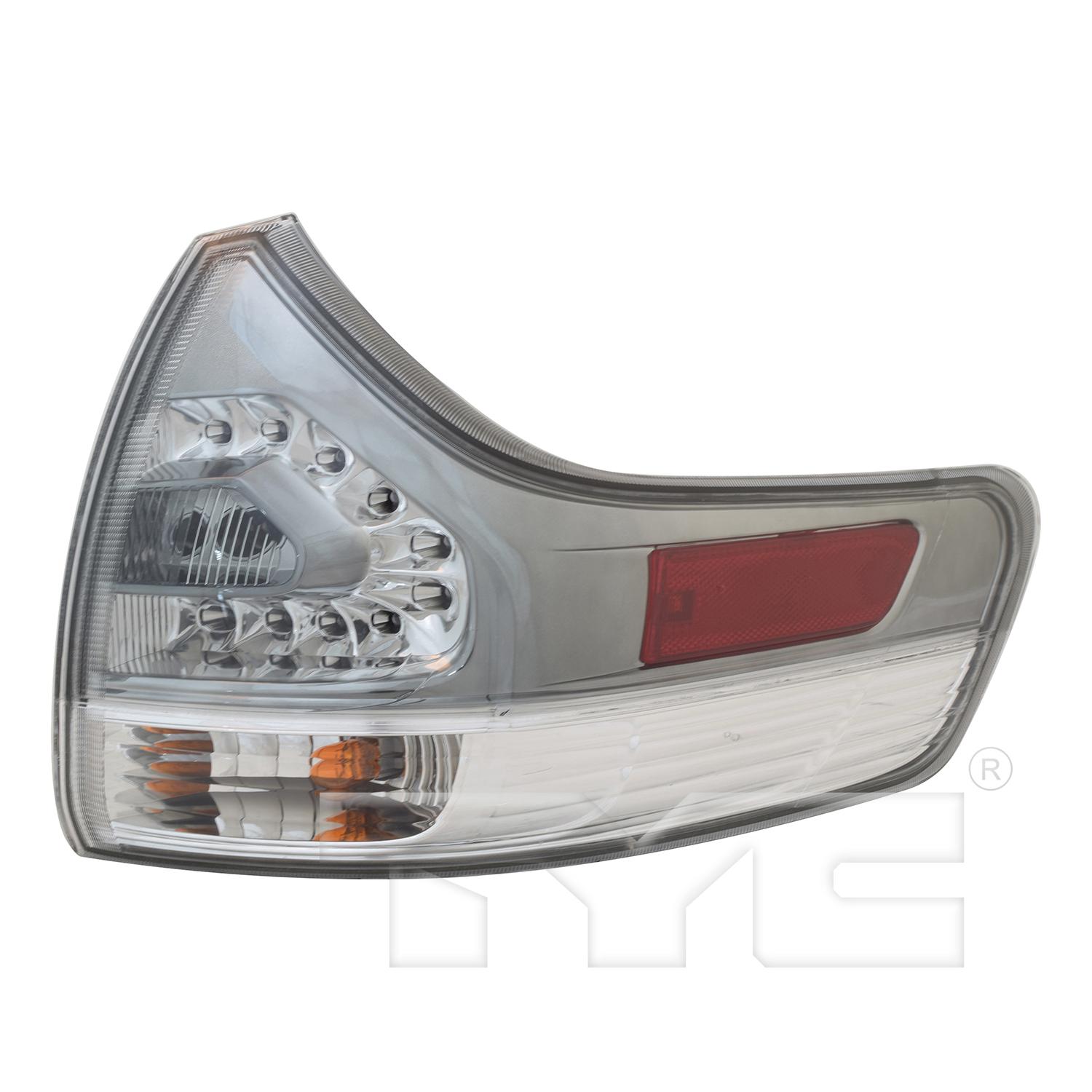 TYC 116345909 Tail Light Assembly product image 1 of 6