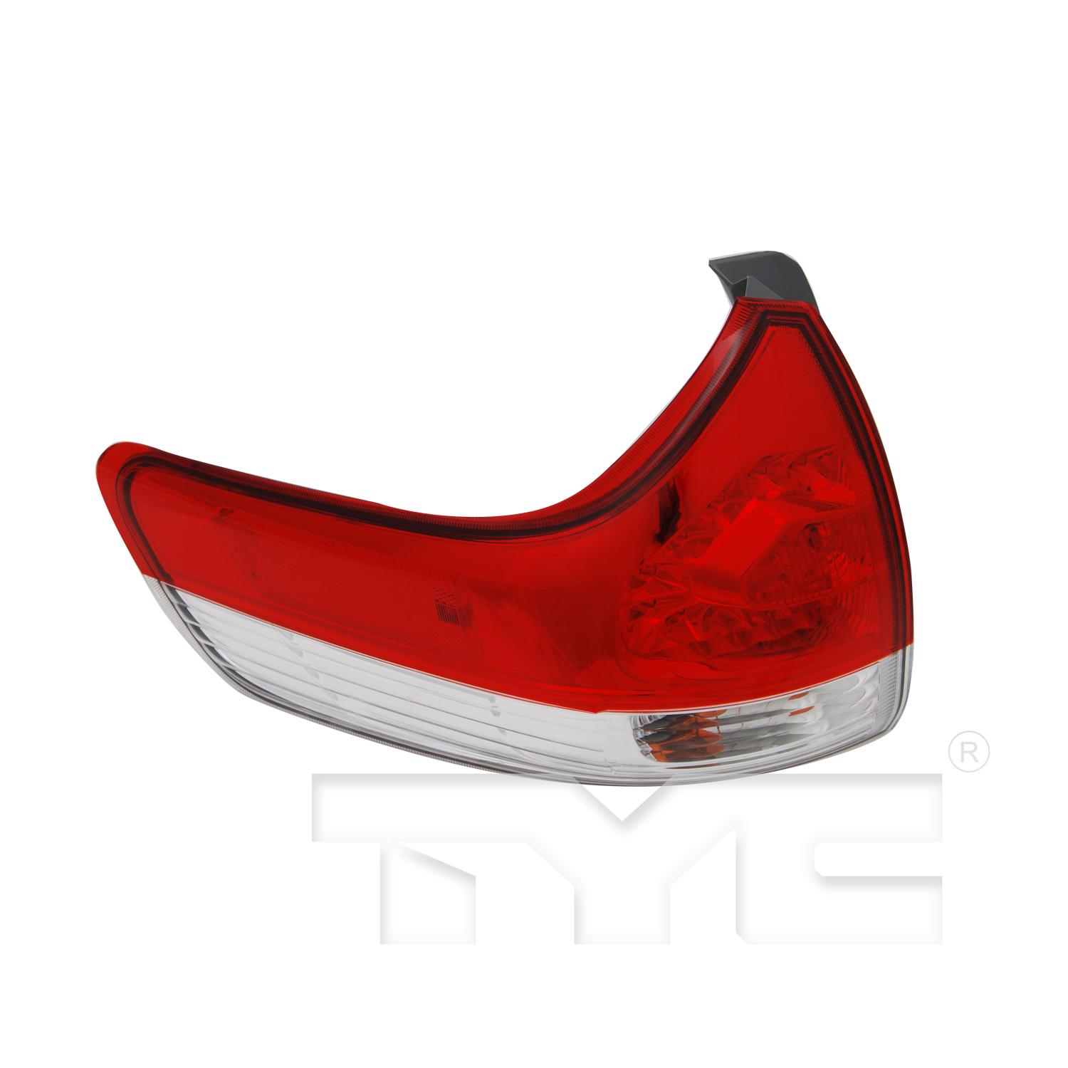 TYC 116346009 Tail Light Assembly product image 1 of 2