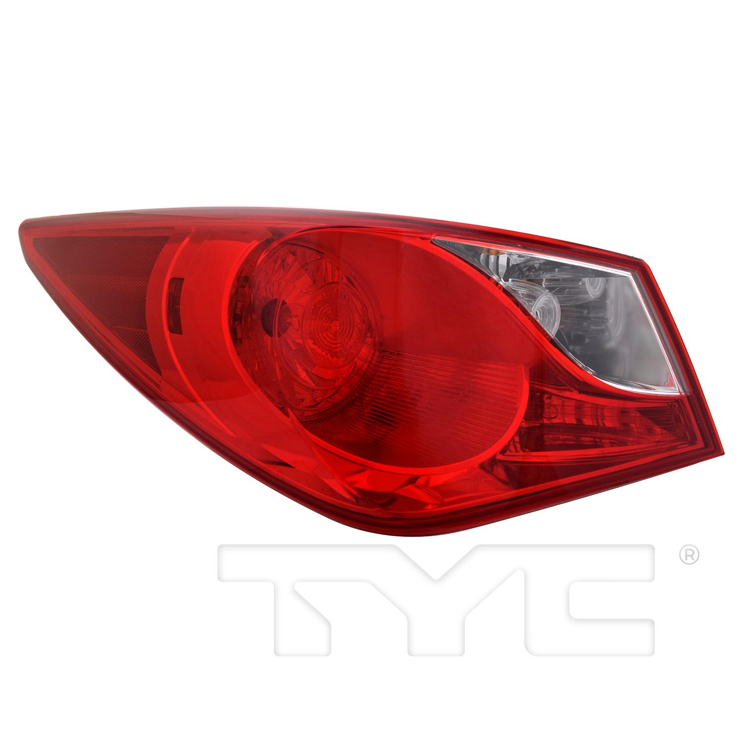 TYC 116348009 Tail Light Assembly product image 1 of 6