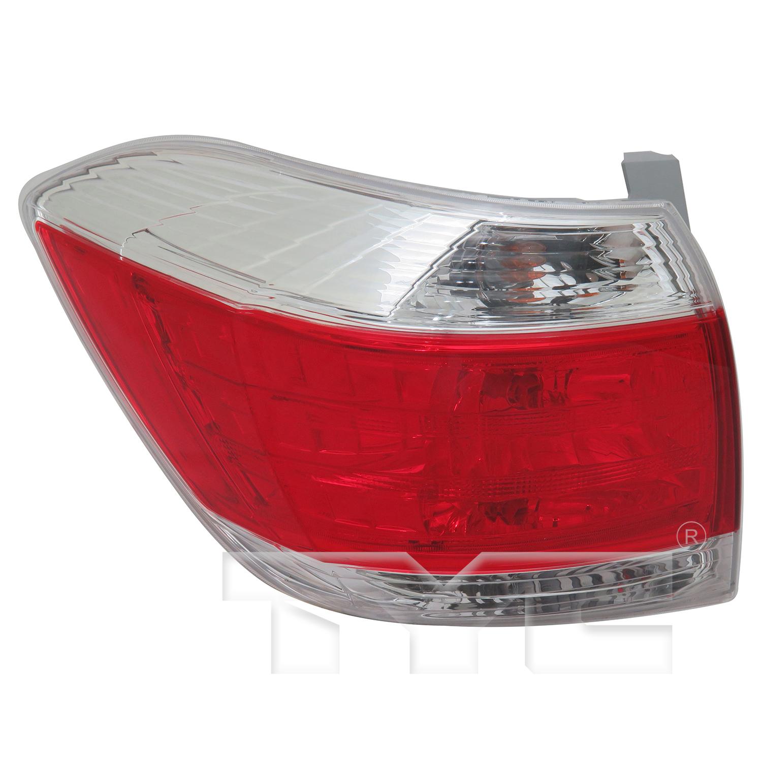 TYC 116350009 Tail Light Assembly product image 1 of 6