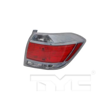 TYC 11635601 Tail Light Assembly product image 1 of 2
