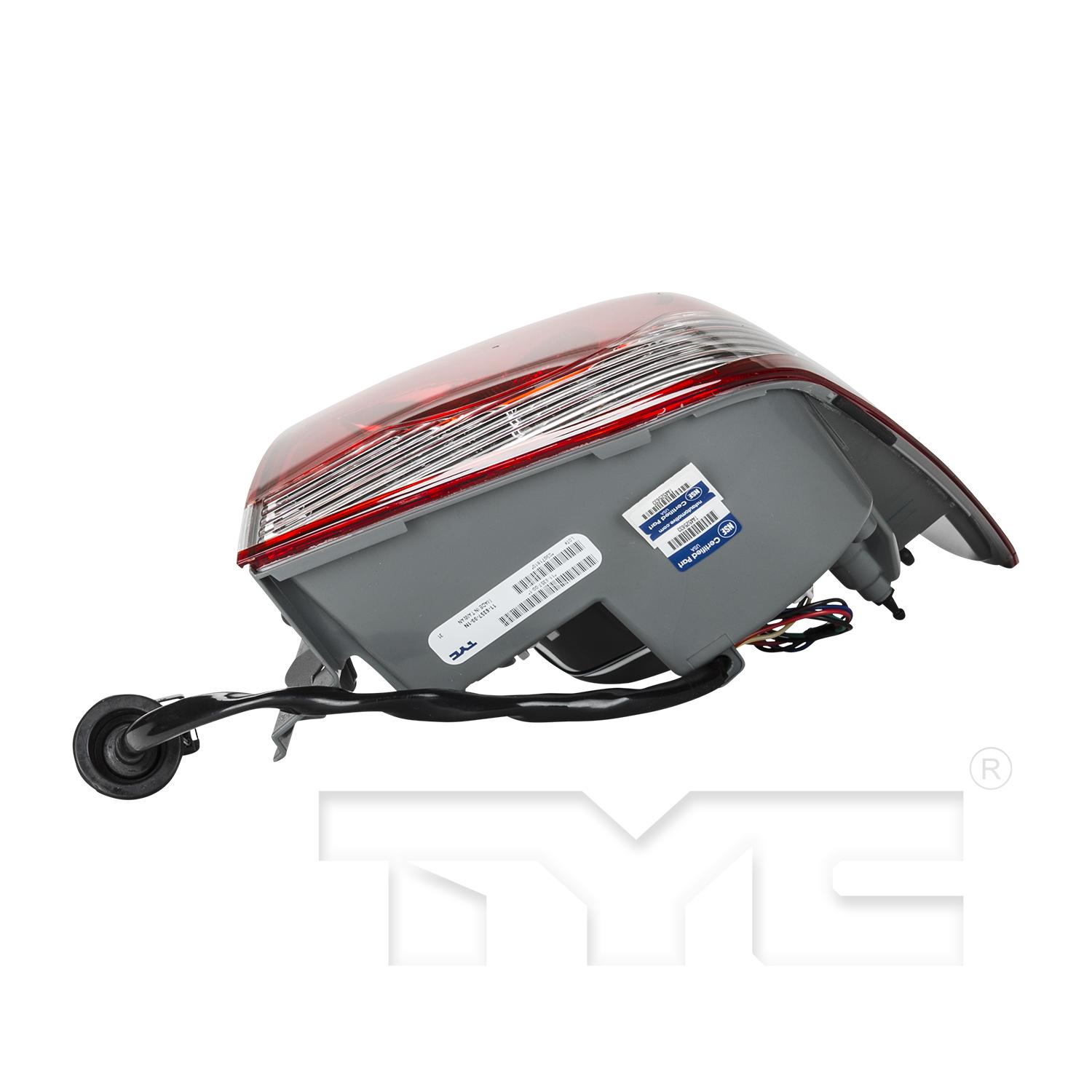 TYC 11635700 Tail Light Assembly product image 6 of 6