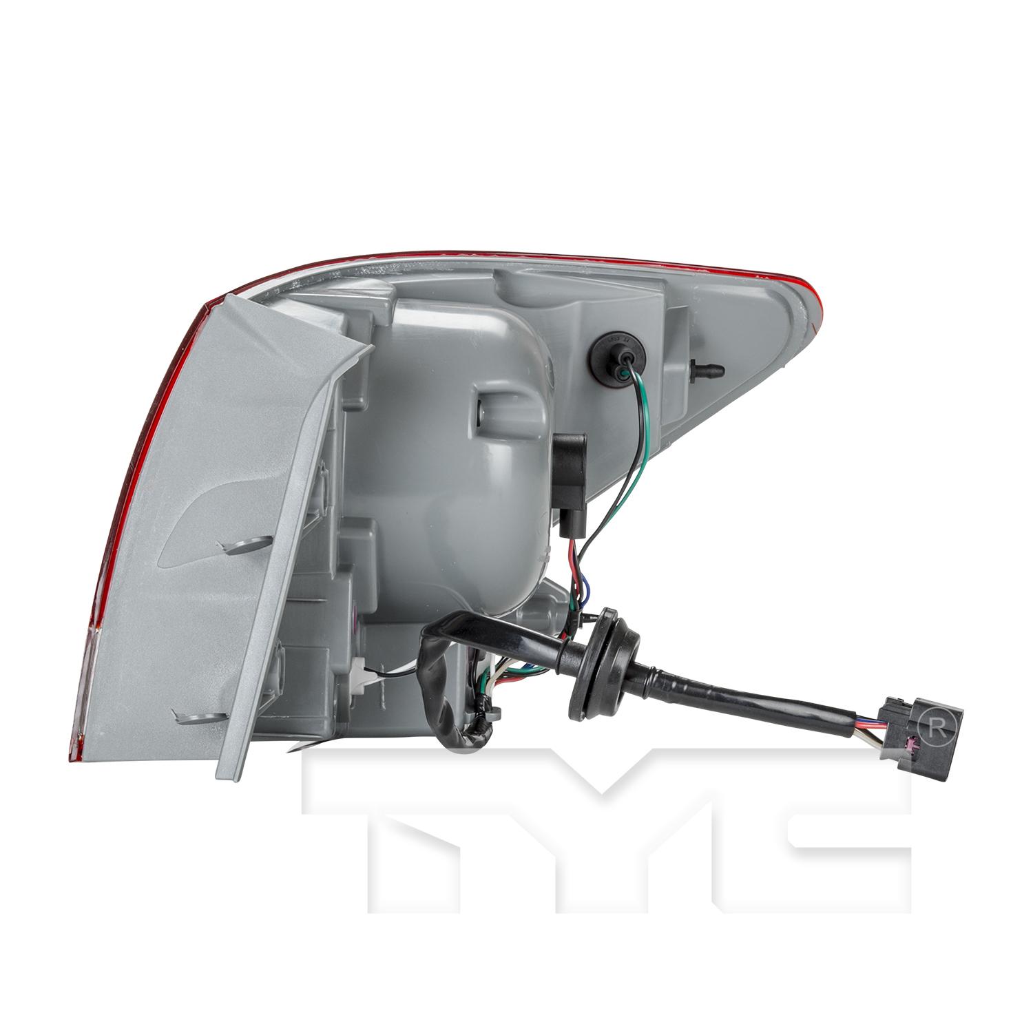 TYC 11635800 Tail Light Assembly product image 4 of 6