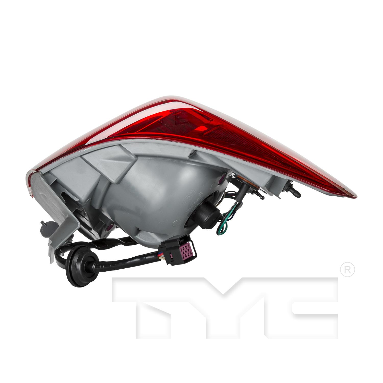 TYC 11635800 Tail Light Assembly product image 5 of 6