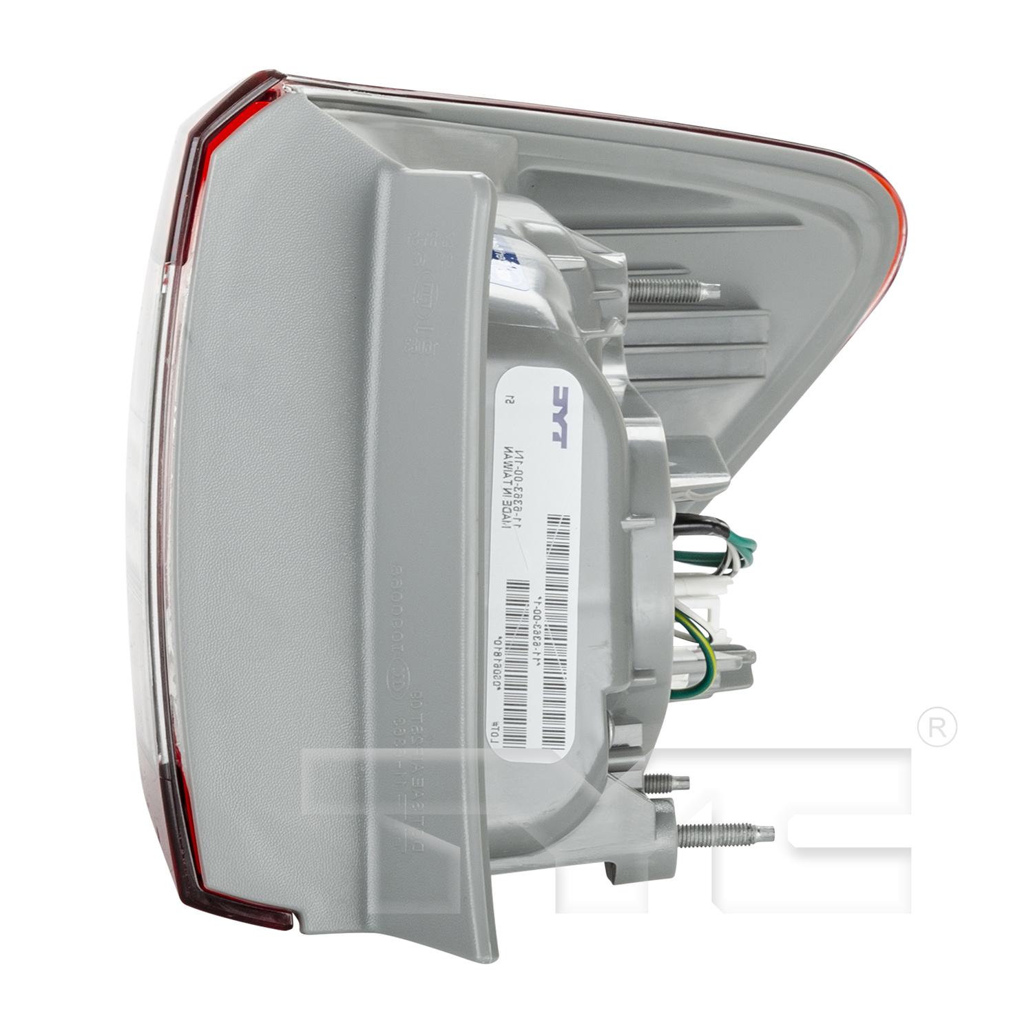 TYC 11636400 - Tail Light Assembly TYC 11636400 Tail Light Assembly product image 5 of 8
