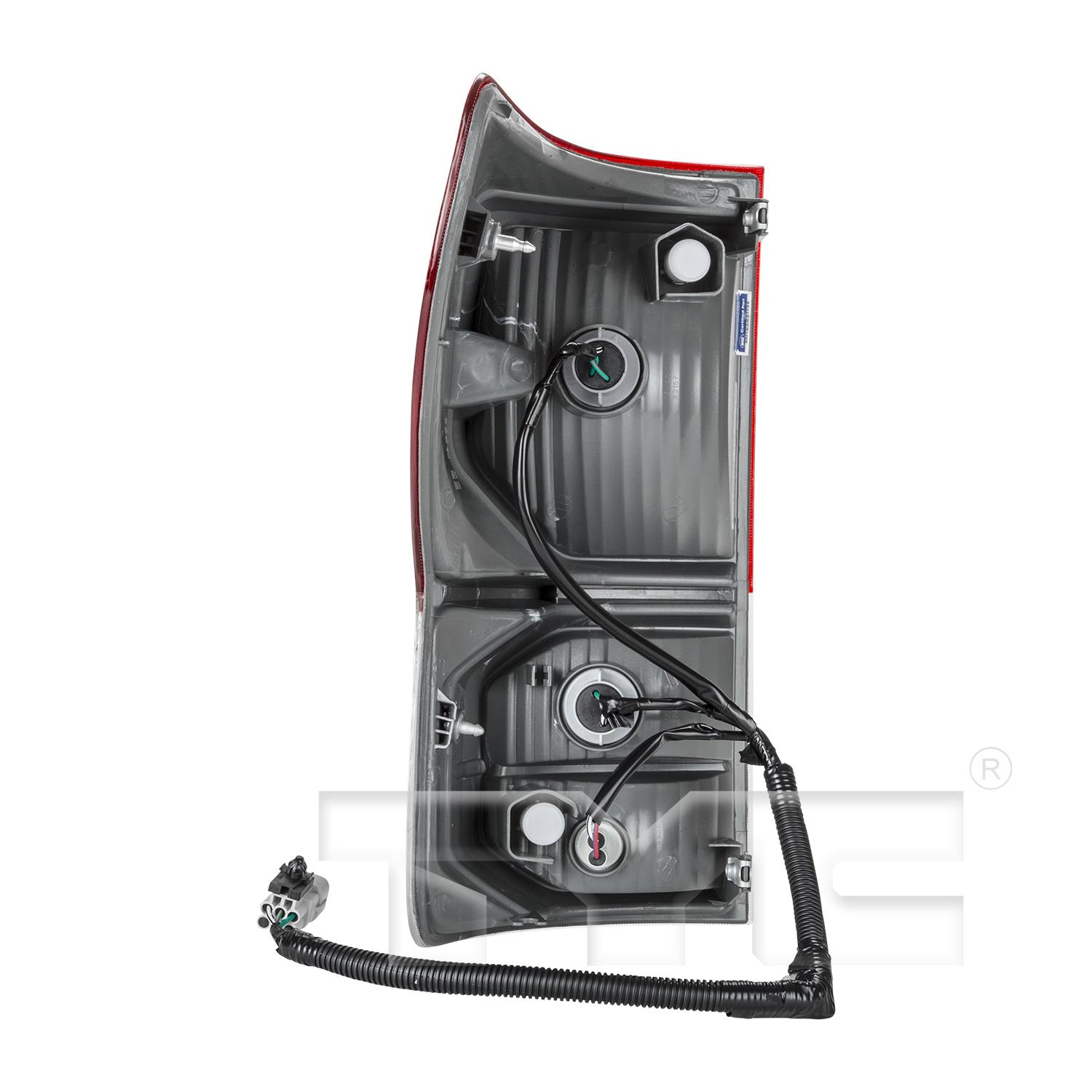 TYC 11636500 Tail Light Assembly product image 11 of 12
