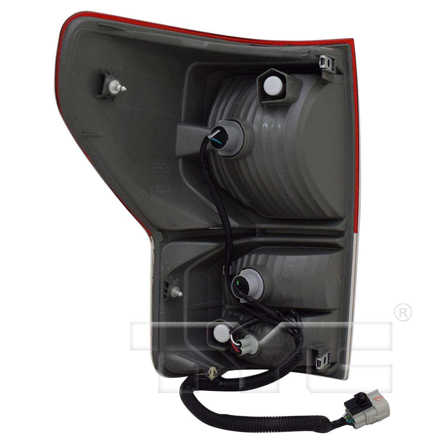TYC 116365009 Tail Light Assembly product image 2 of 6