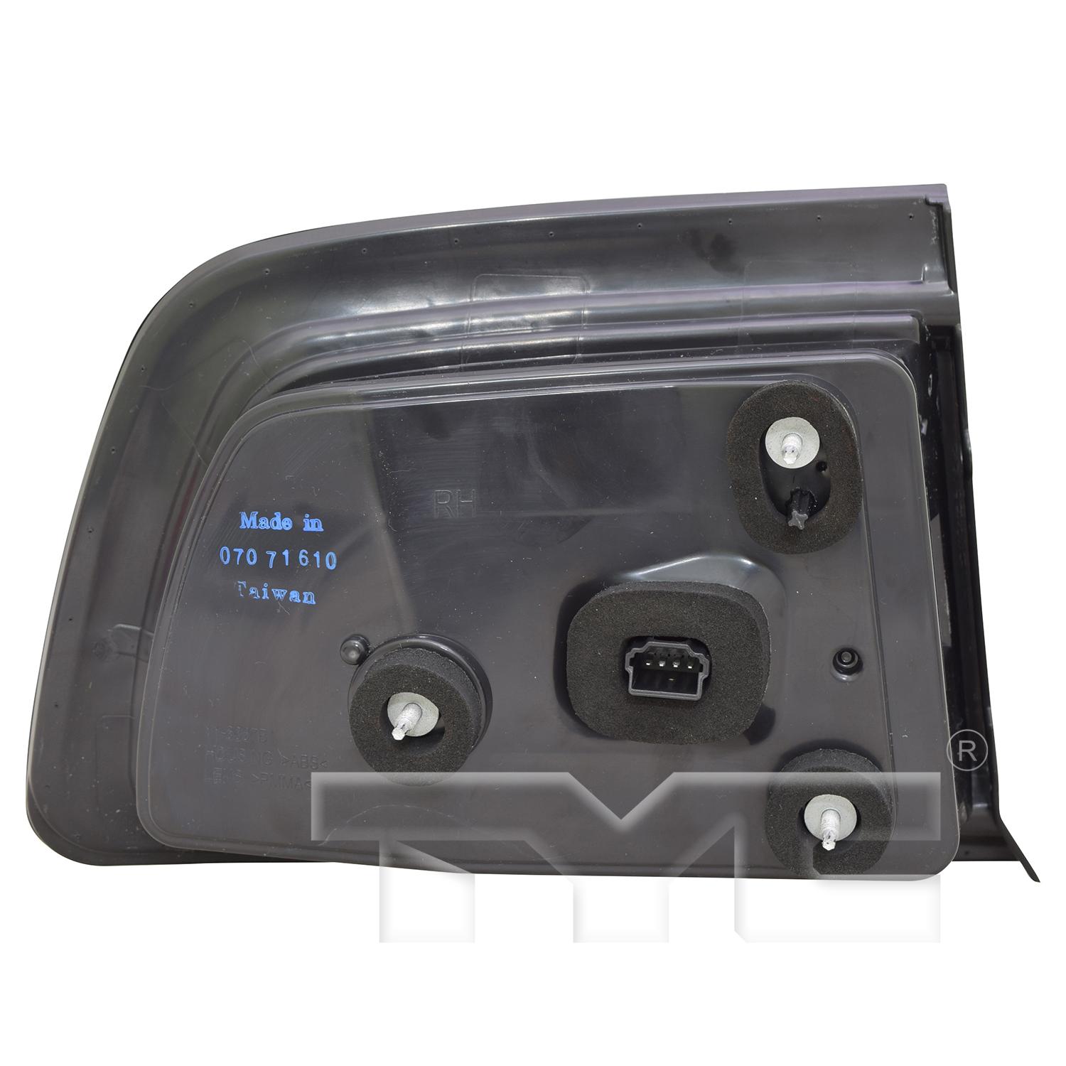 TYC 116367009 Tail Light Assembly product image 2 of 6