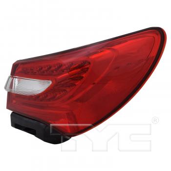 TYC 116371009 Tail Light Assembly product image 4 of 6