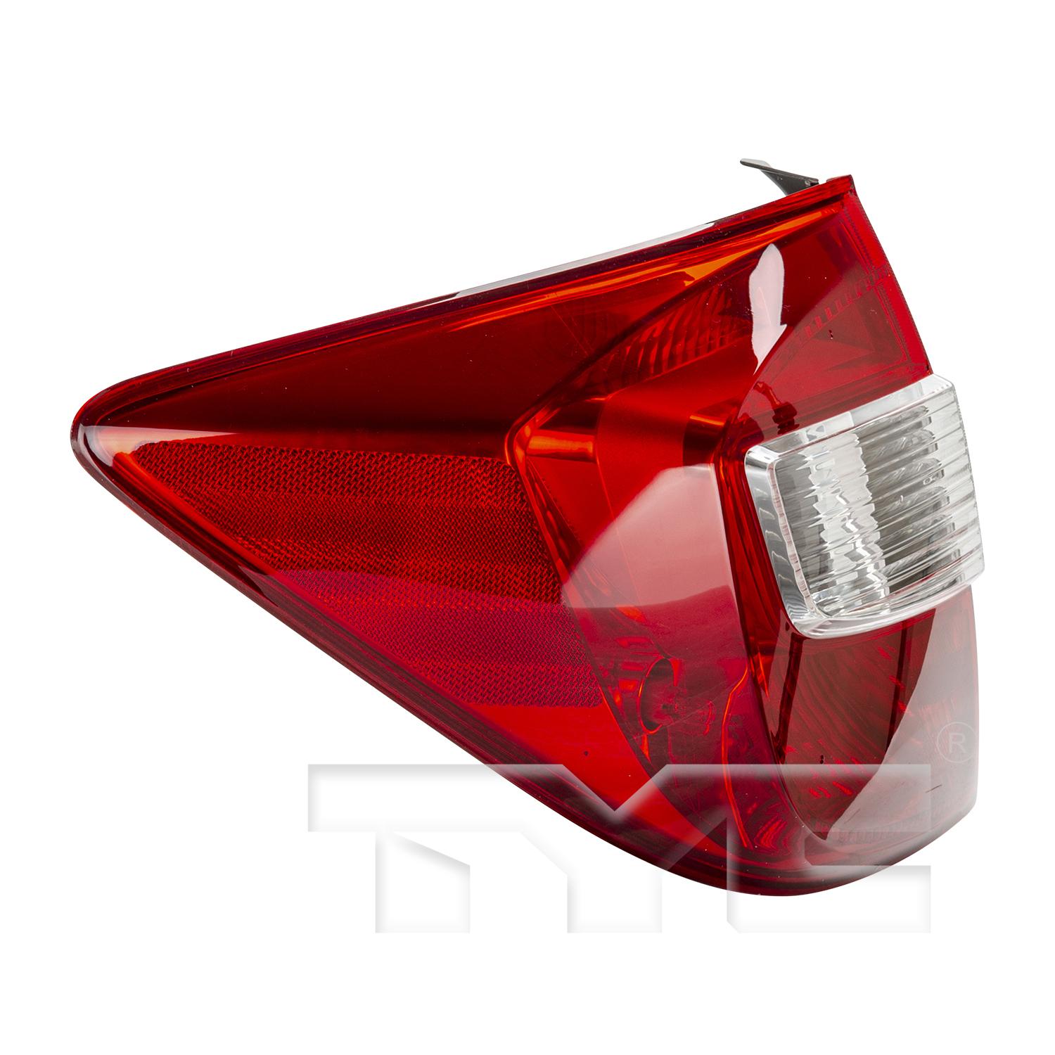 TYC 11637400 Tail Light Assembly product image 4 of 6