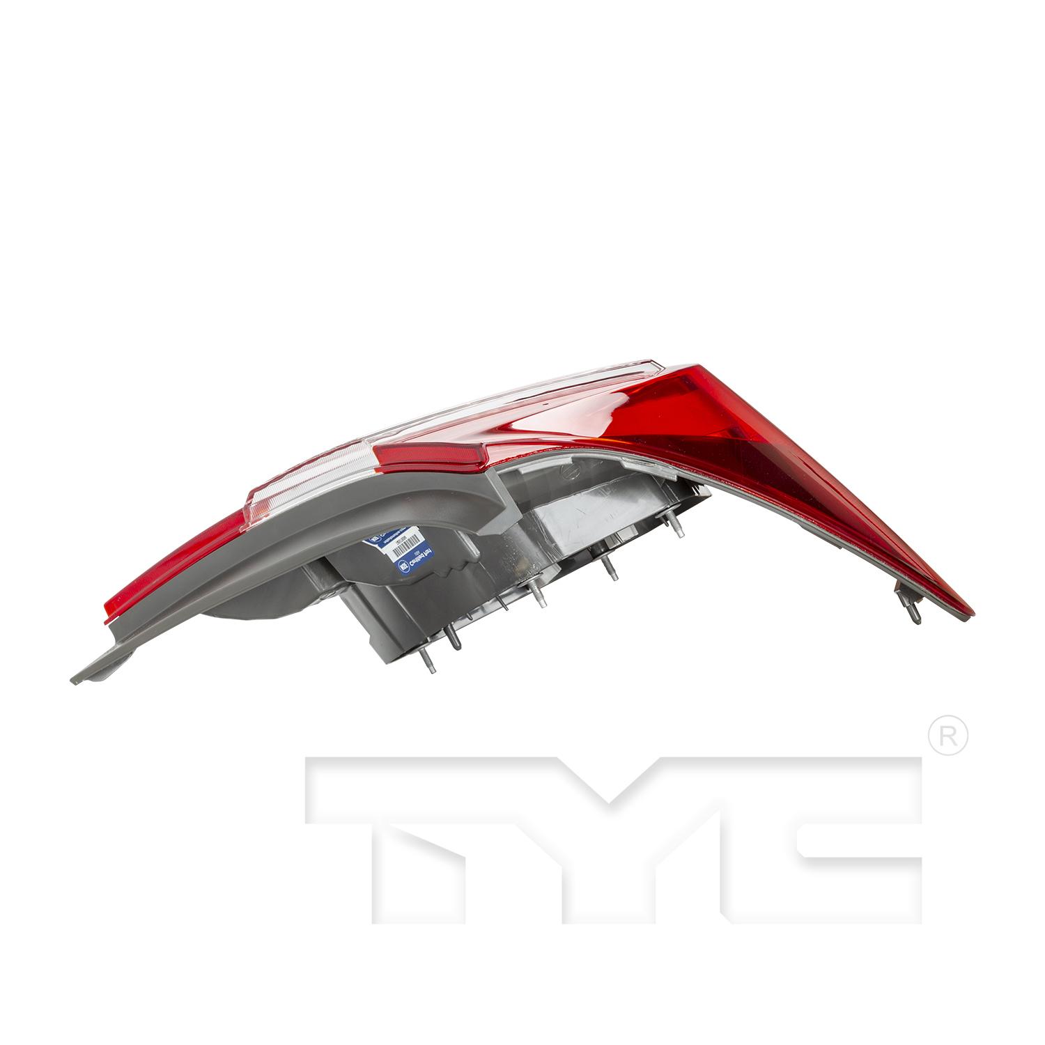 TYC 11637400 Tail Light Assembly product image 5 of 6