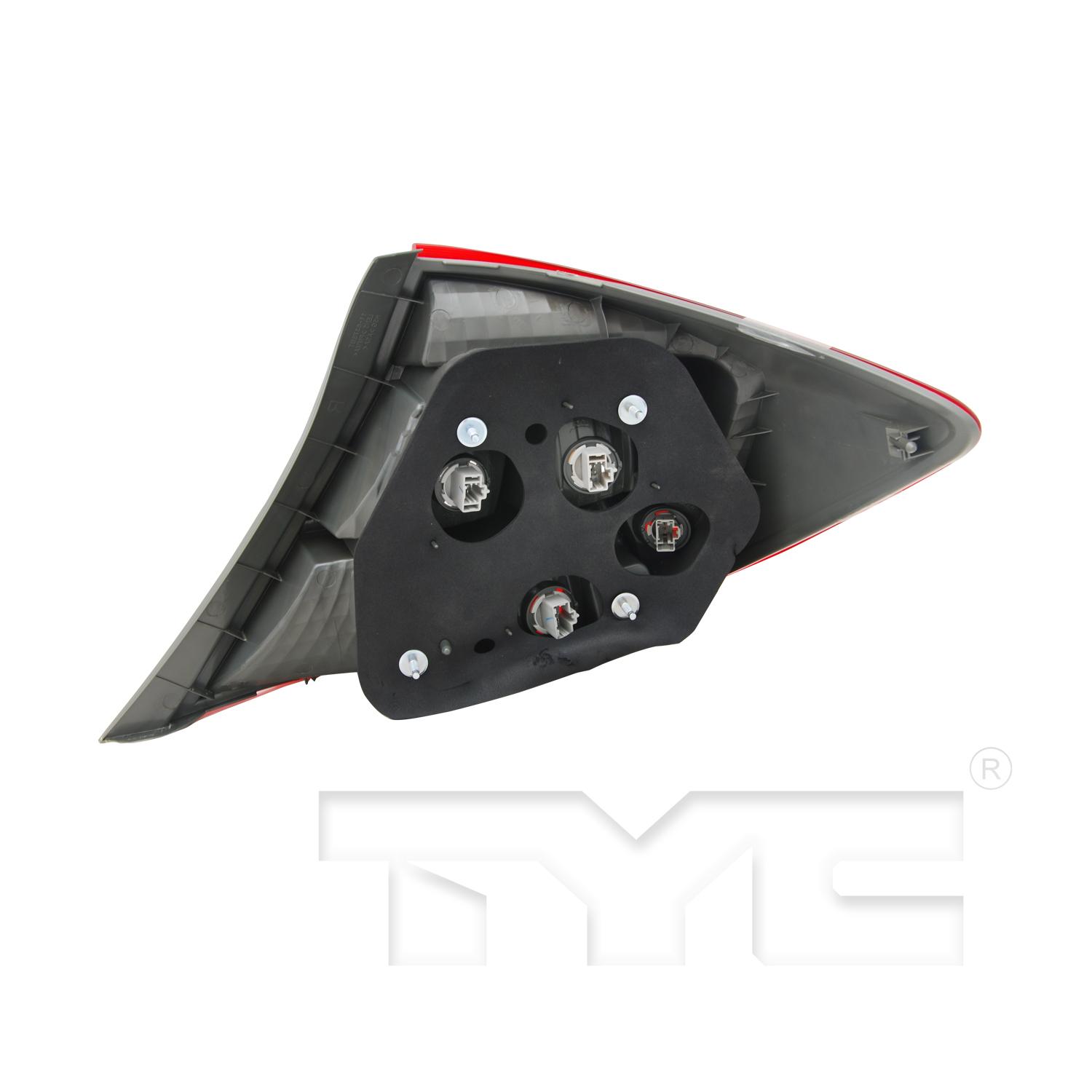 TYC 116374009 Tail Light Assembly product image 2 of 6