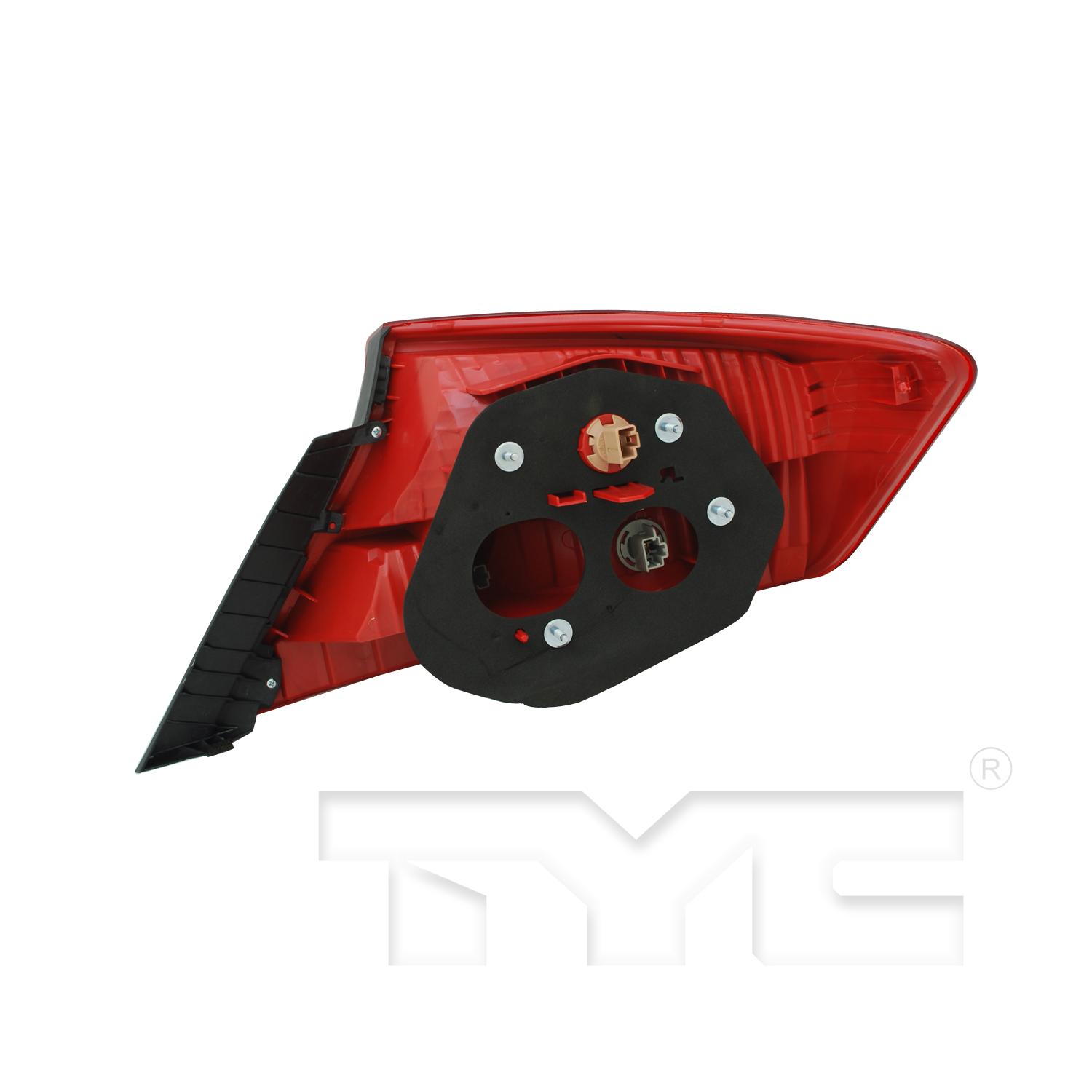 TYC 116376009 Tail Light Assembly product image 2 of 6
