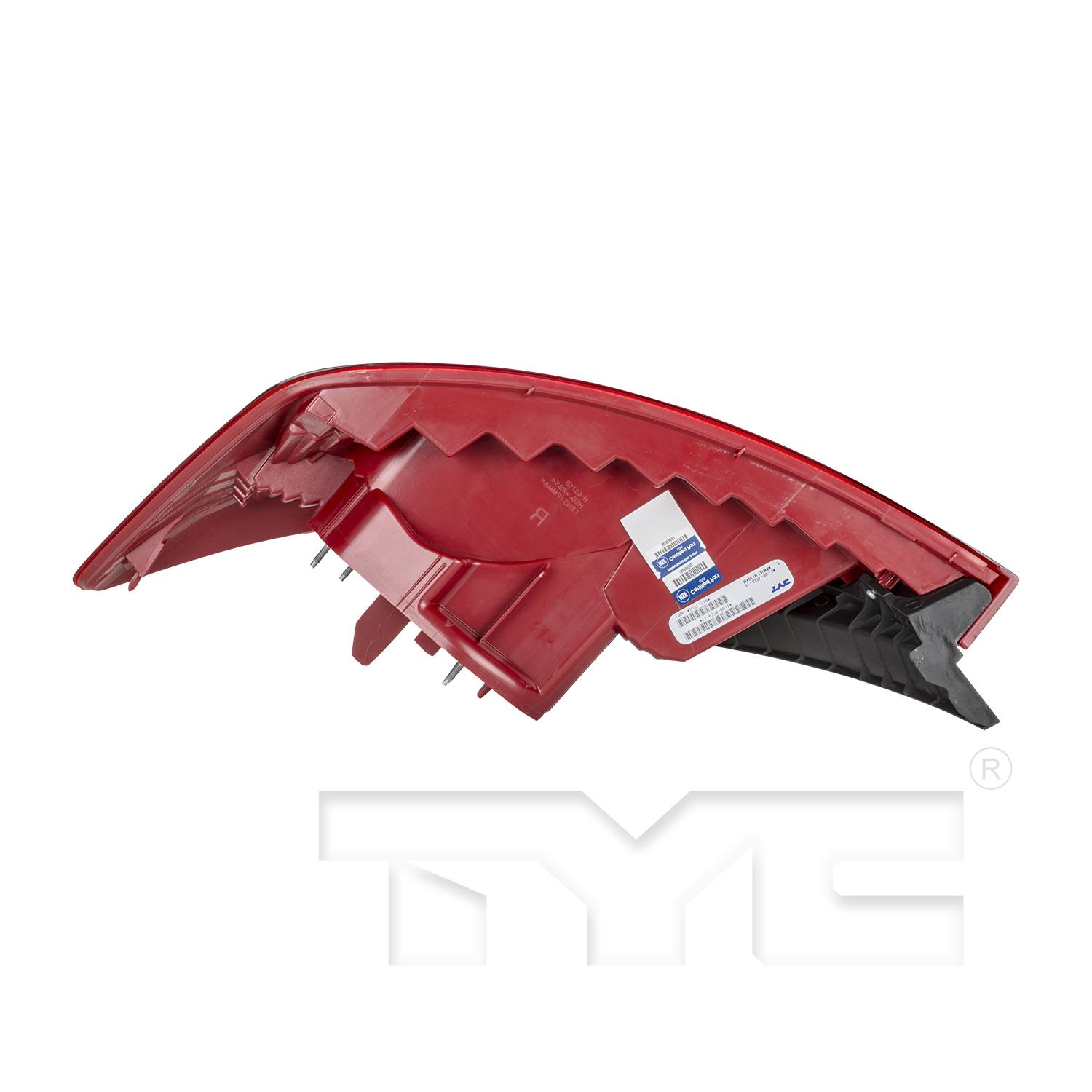 TYC 116376009 Tail Light Assembly product image 6 of 6