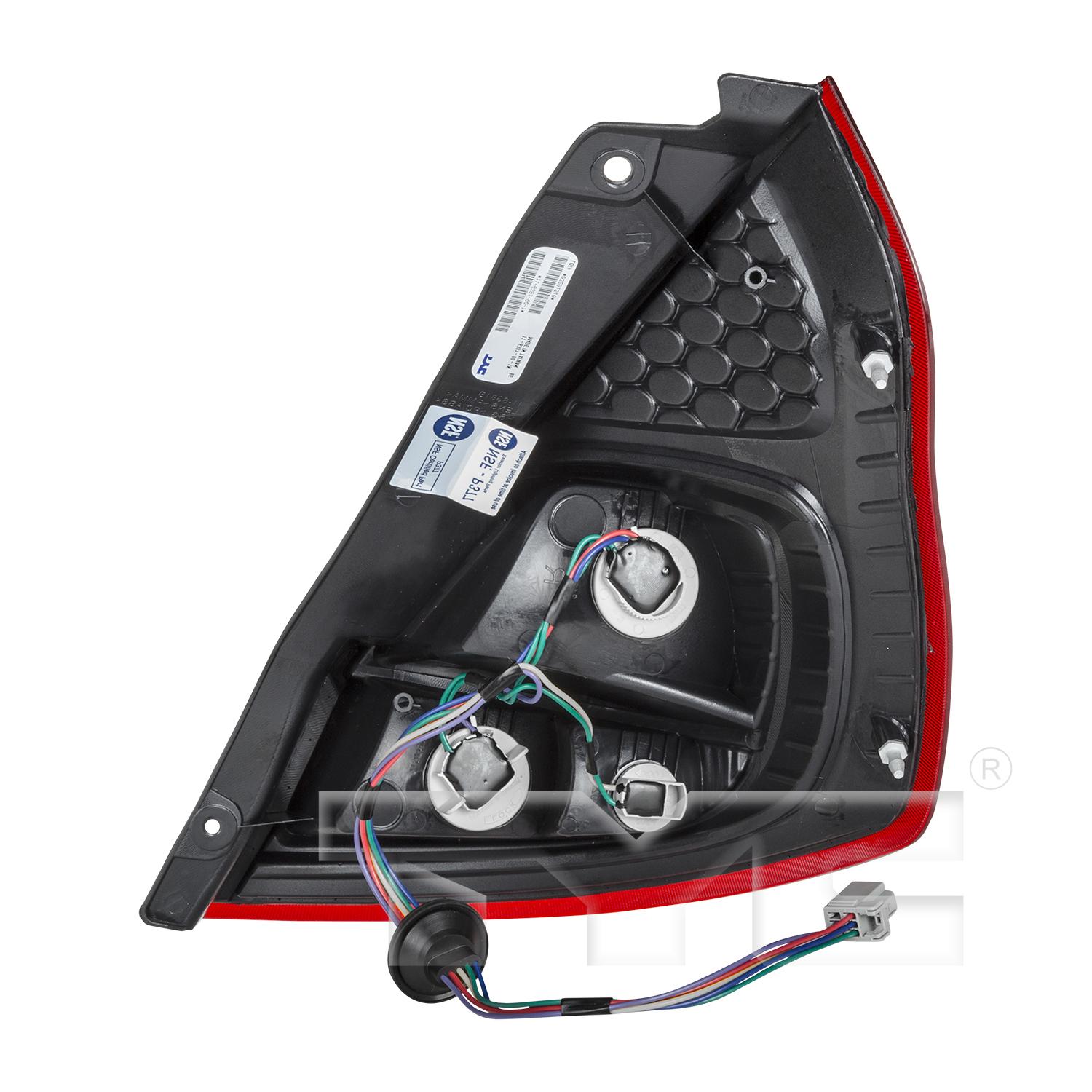 TYC 11638200 - Tail Light Assembly TYC 11638200 Tail Light Assembly product image 2 of 6