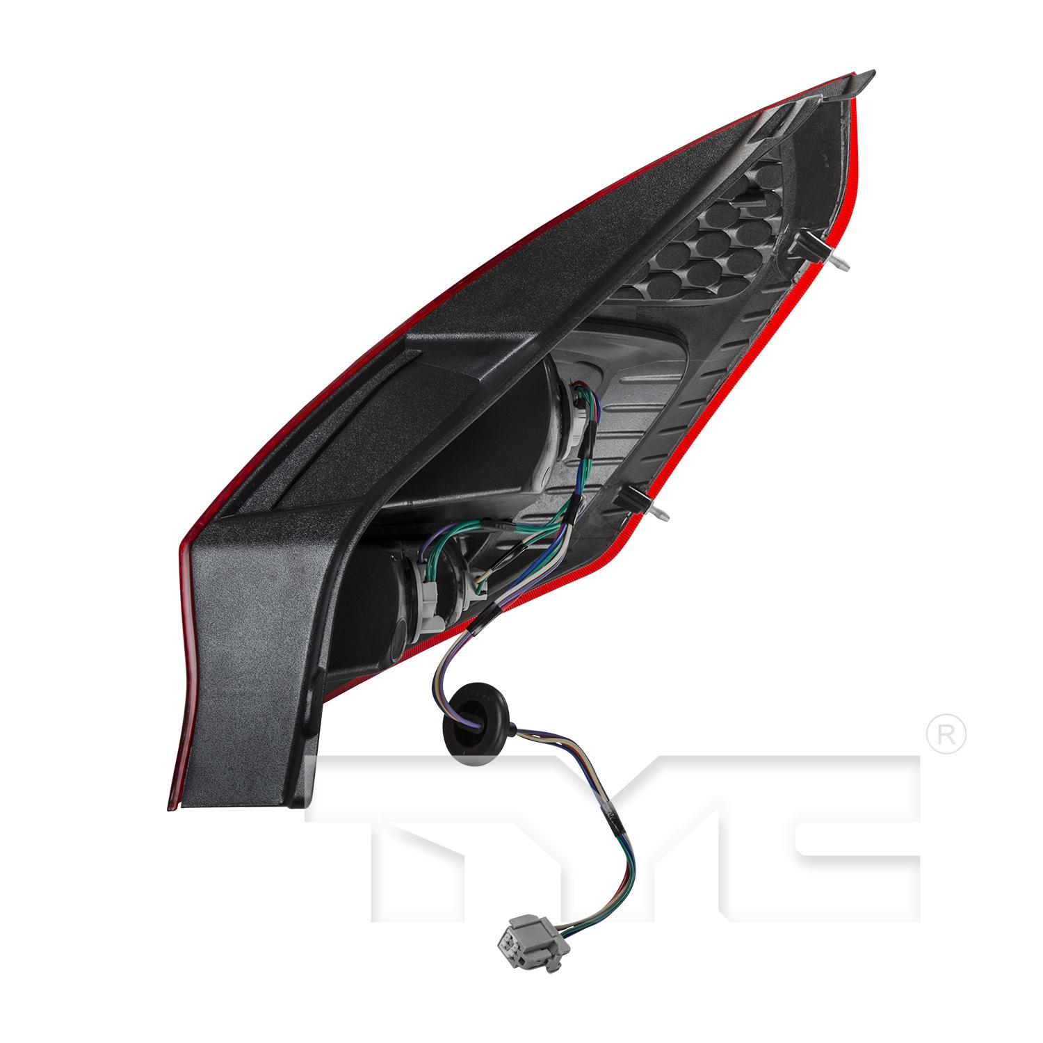 TYC 11638200 - Tail Light Assembly TYC 11638200 Tail Light Assembly product image 4 of 6